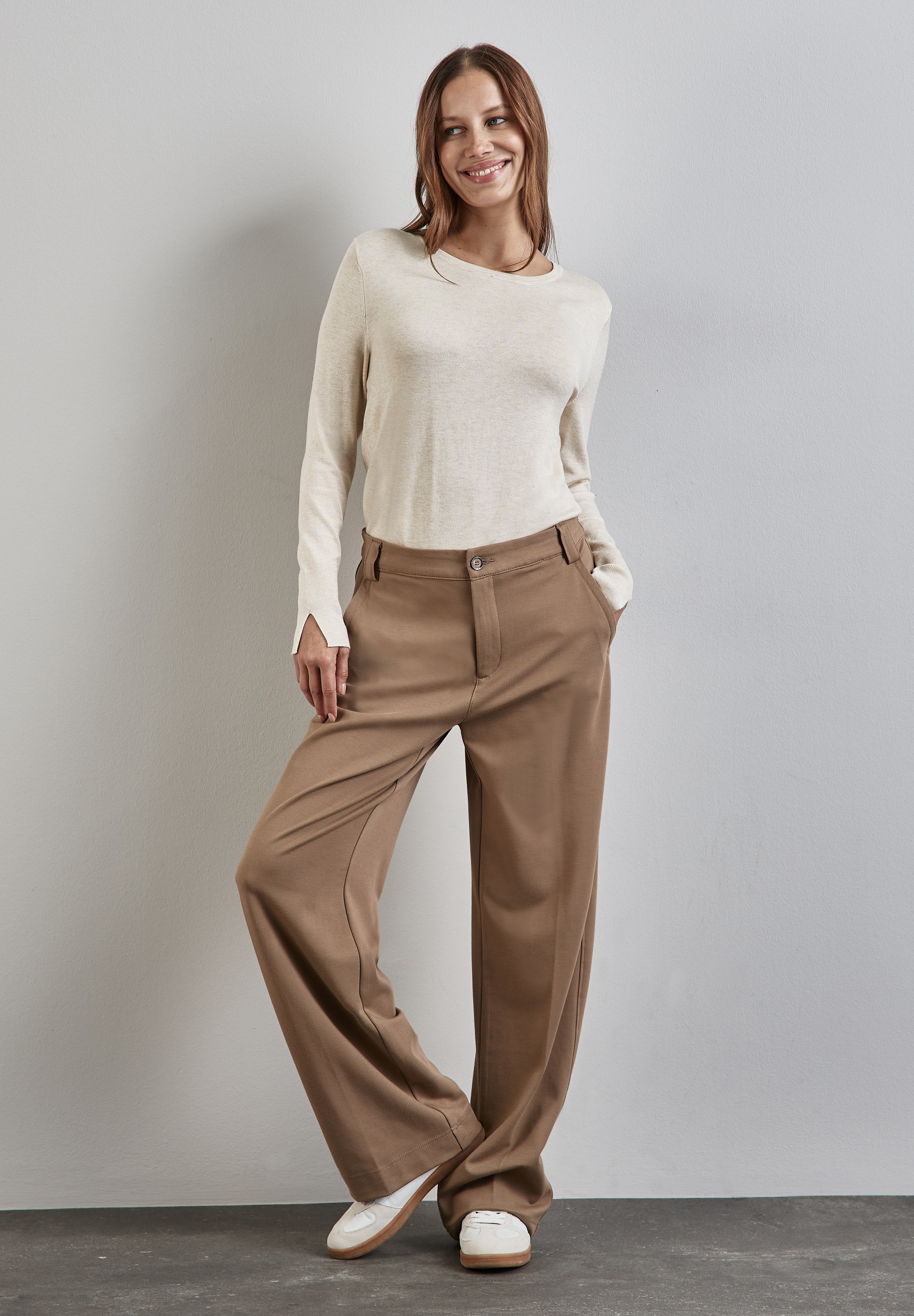 Thumbnail - STREET ONE Strickpullover, aus Feinstrick