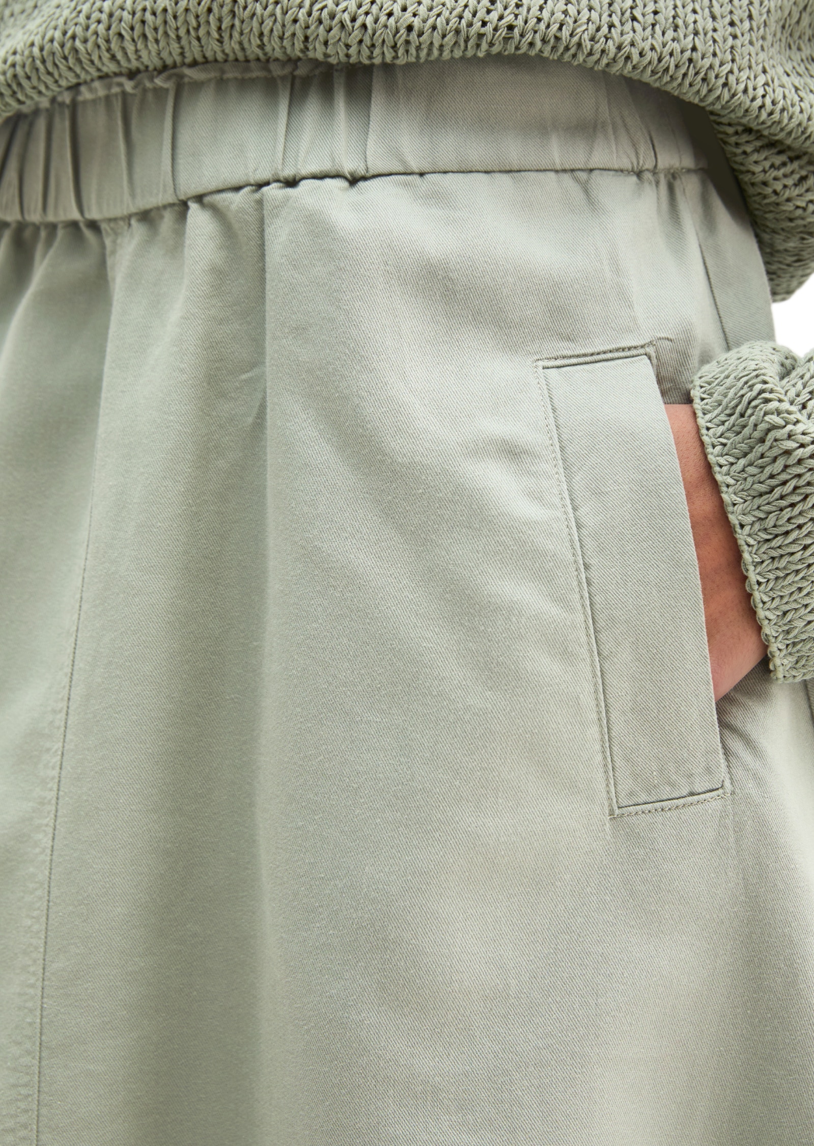 Marc O'Polo Webrock »aus Organic Cotton-Lyocell-Leinen-Mix«