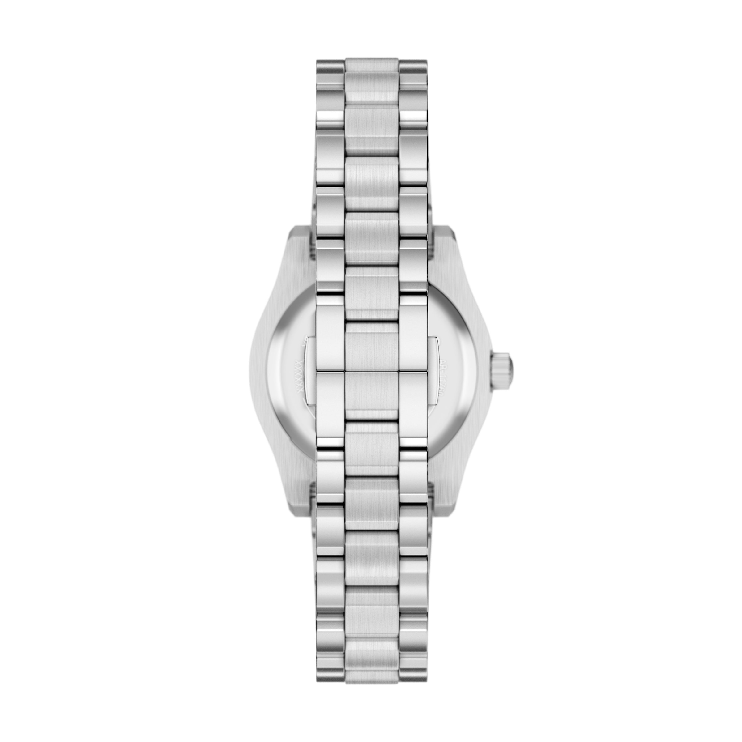 Emporio Armani Quarzuhr Armbanduhr, Damenuhr, Edelstahlarmband, analog, Tag, Achat