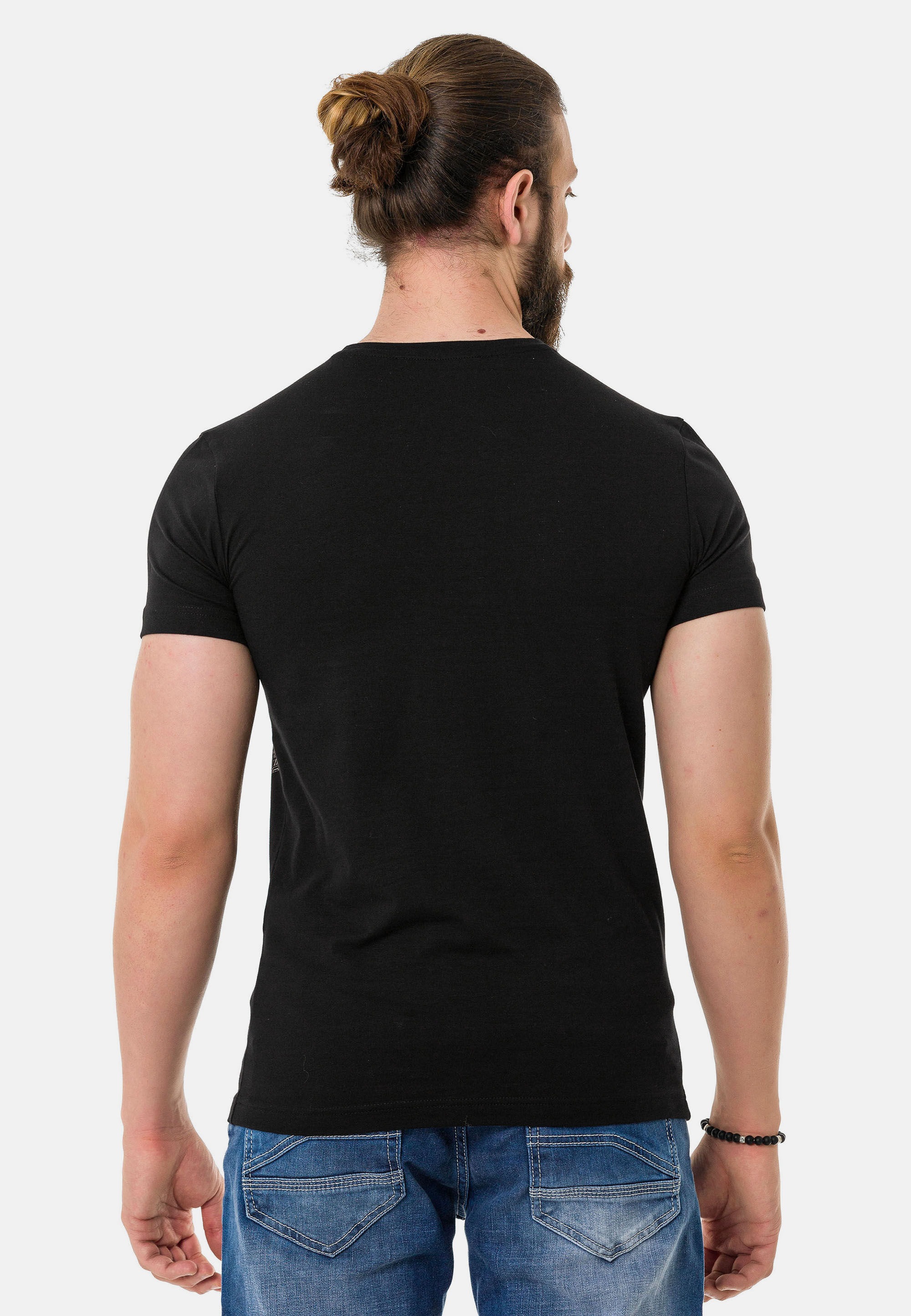 Thumbnail - Cipo & Baxx T-Shirt "T-Shirt", mit Löwen-Grafikdruck