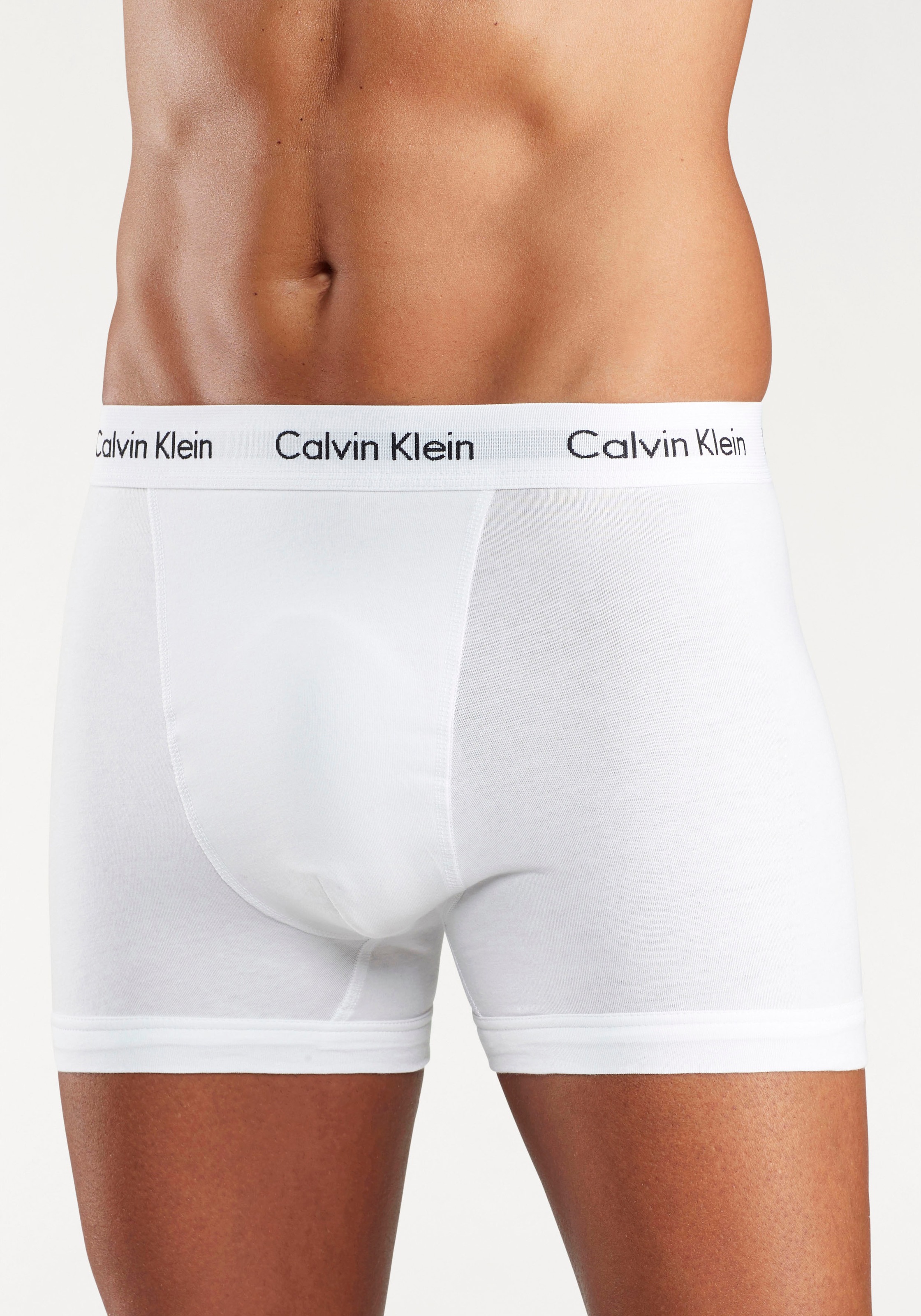 Calvin Klein Underwear Boxer "CK Boxer 3x" 3 Stk. mit Logoschriftzug am Bun günstig online kaufen