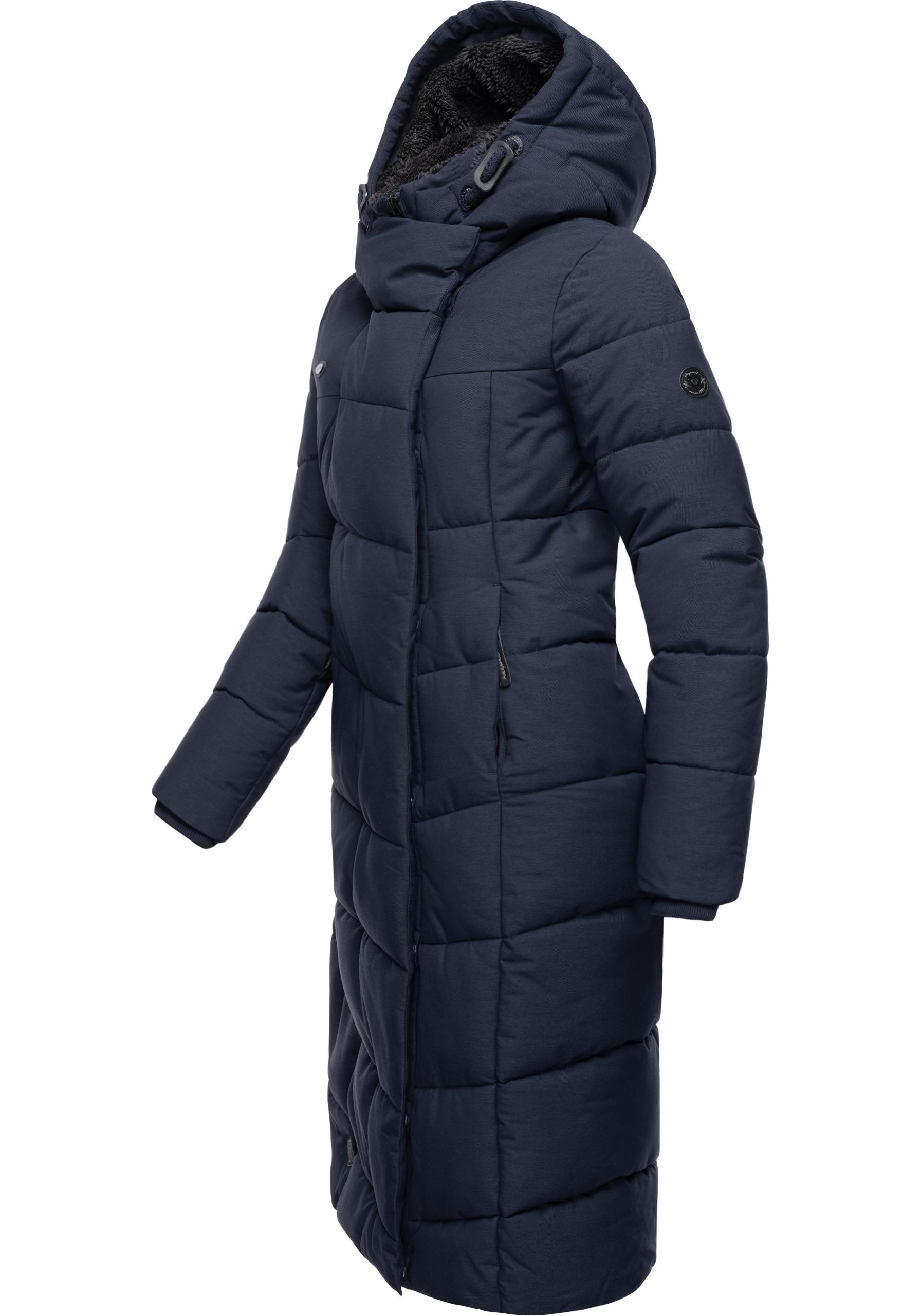 Ragwear Wintermantel "Pavla Long", extralanger Winterparka mit Teddyfutter günstig online kaufen