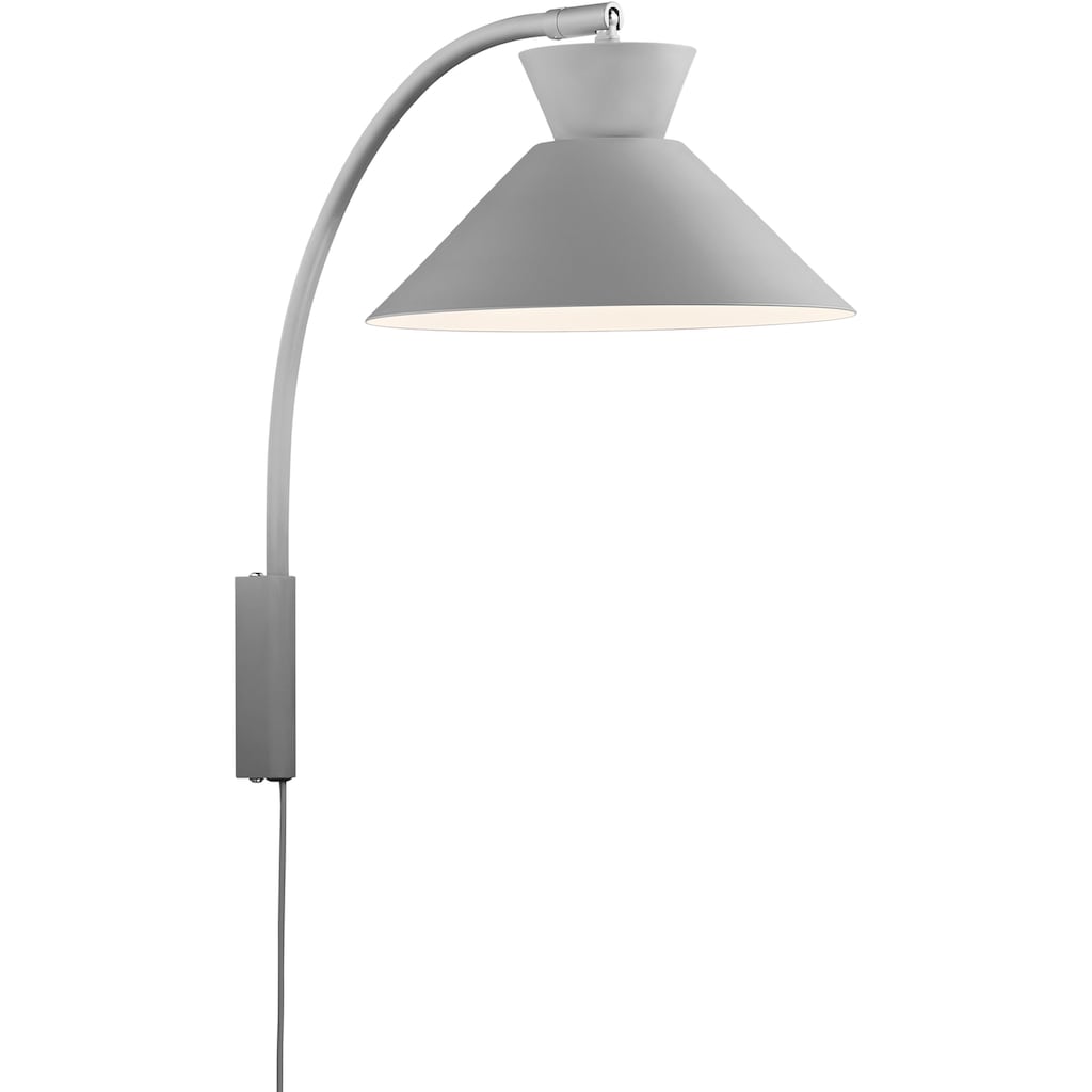 Nordlux Wandleuchte »Dial«, (1 St.), verstellbarer Lampenkopf für gerichtetes Licht, Schmale Halterung für die Wandmontage, geeignet für E27 