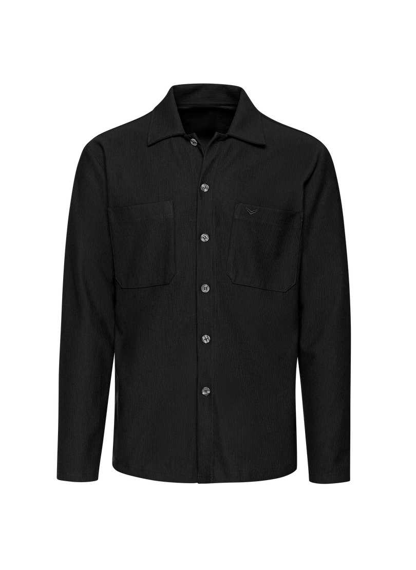 Trigema Blusenshirt »TRIGEMA Hemdjacke/Overshirt«, (1 tlg.)