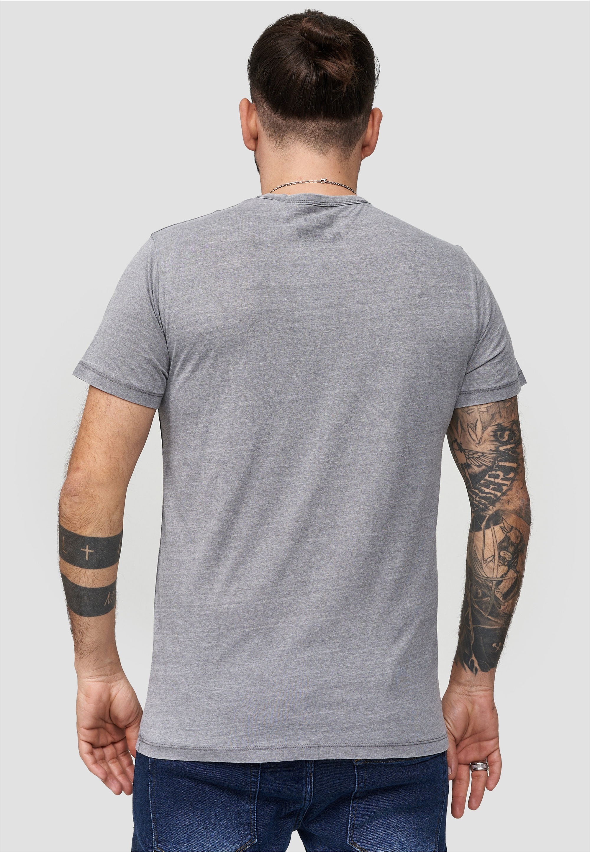 Recovered T-Shirt »Marvel City Logo Light Grey«, im zeitlosen Design