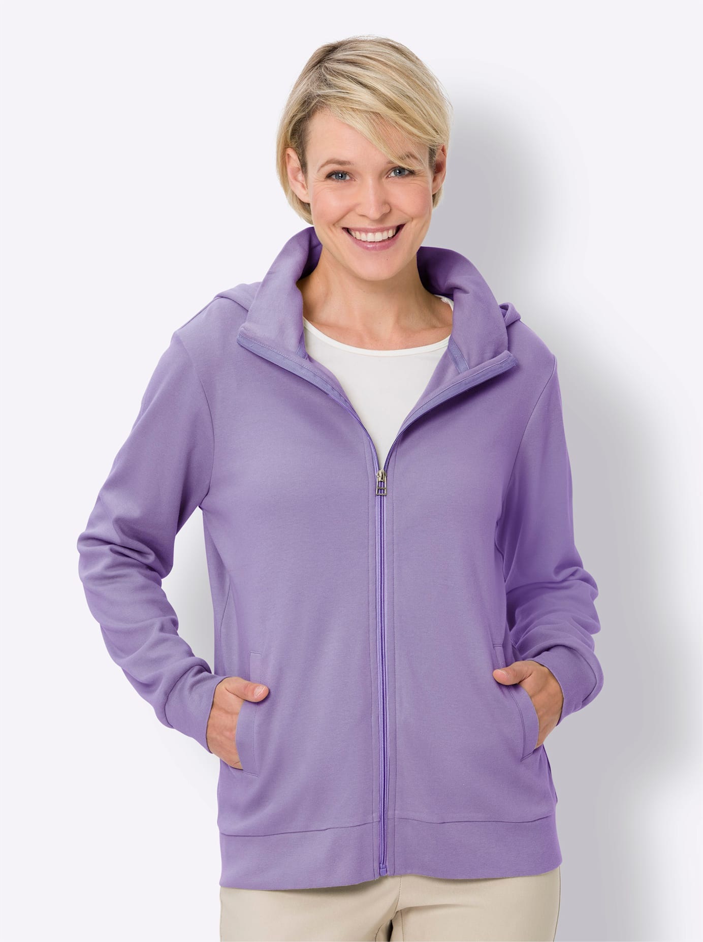 Classic Basics Shirtjacke "Sweatjacke" günstig online kaufen