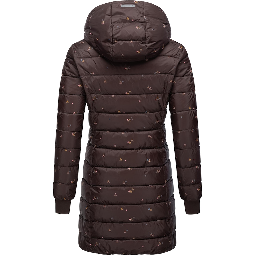 Ragwear Steppjacke »Tiasa Long«, mit Kapuze