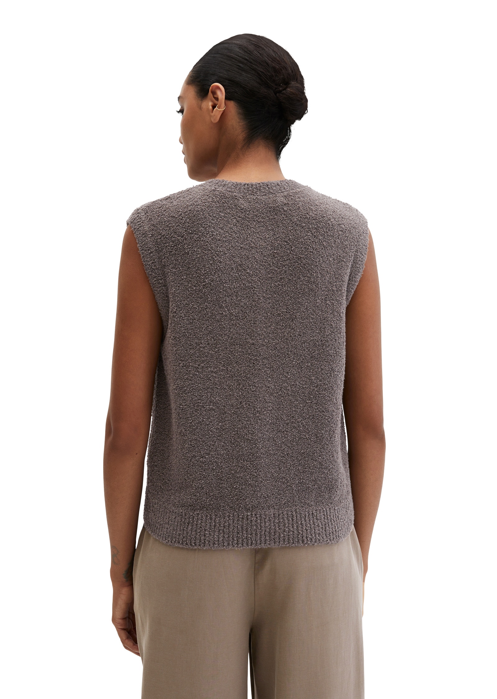 Marc O'Polo Strickweste »aus Bouclé-Garn«