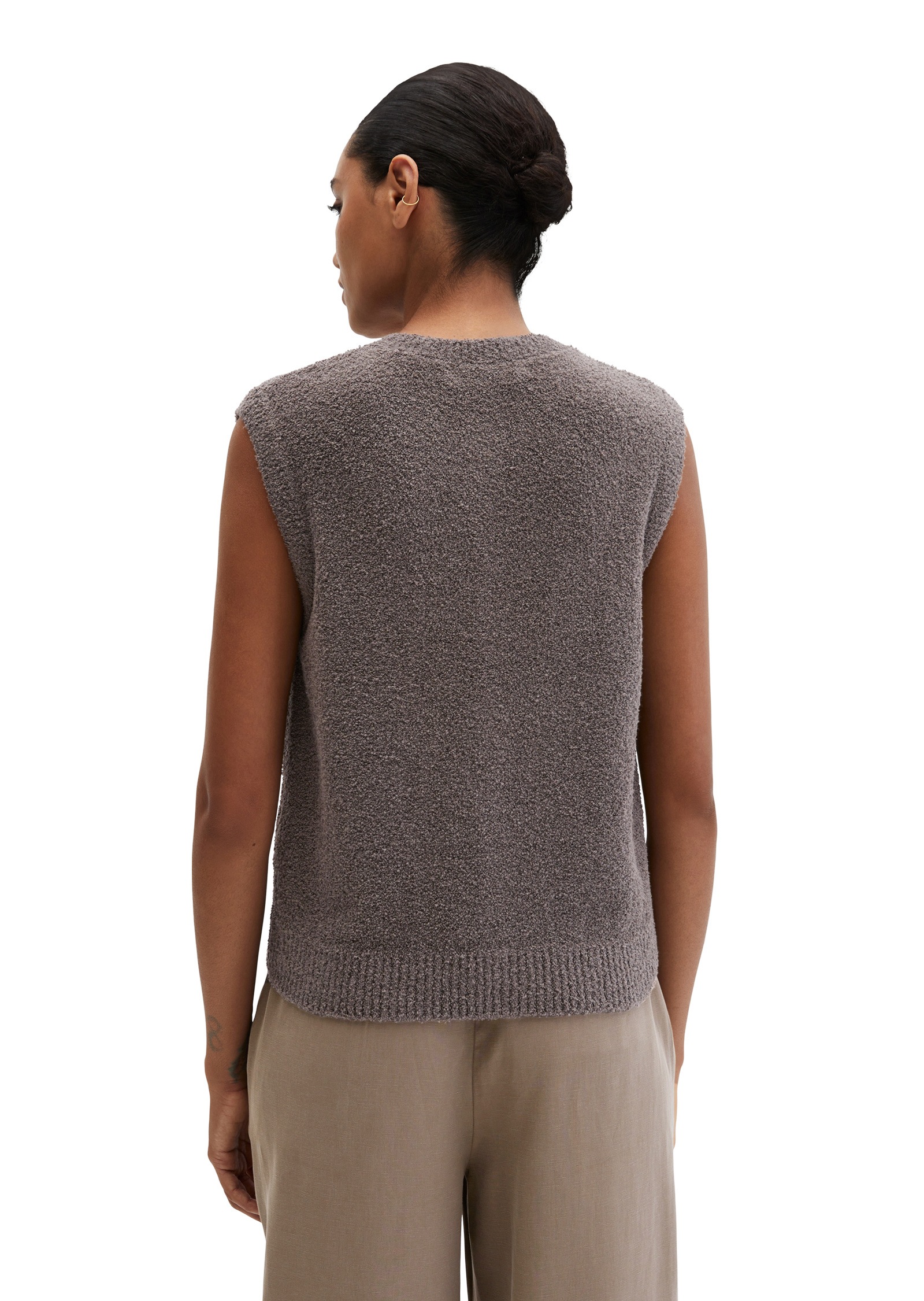 Thumbnail - Marc OPolo Strickweste "aus Bouclé-Garn"