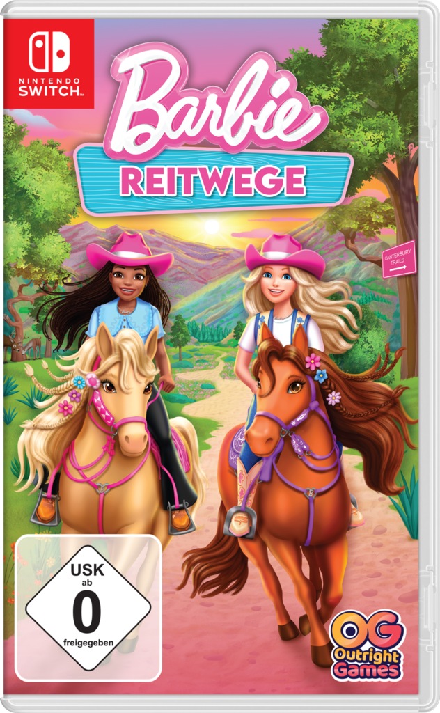 OUTRIGHT GAMES Spielesoftware "Barbie: Reitwege", Nintendo Switch, transparent, Spielesoftware
