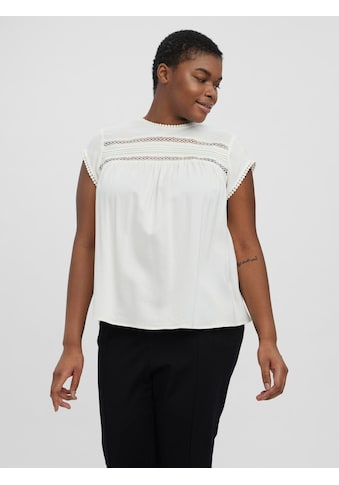 Blusenshirt »VMDEBBIE PLEAT S/L TOP WVN GA CURVE NOOS«