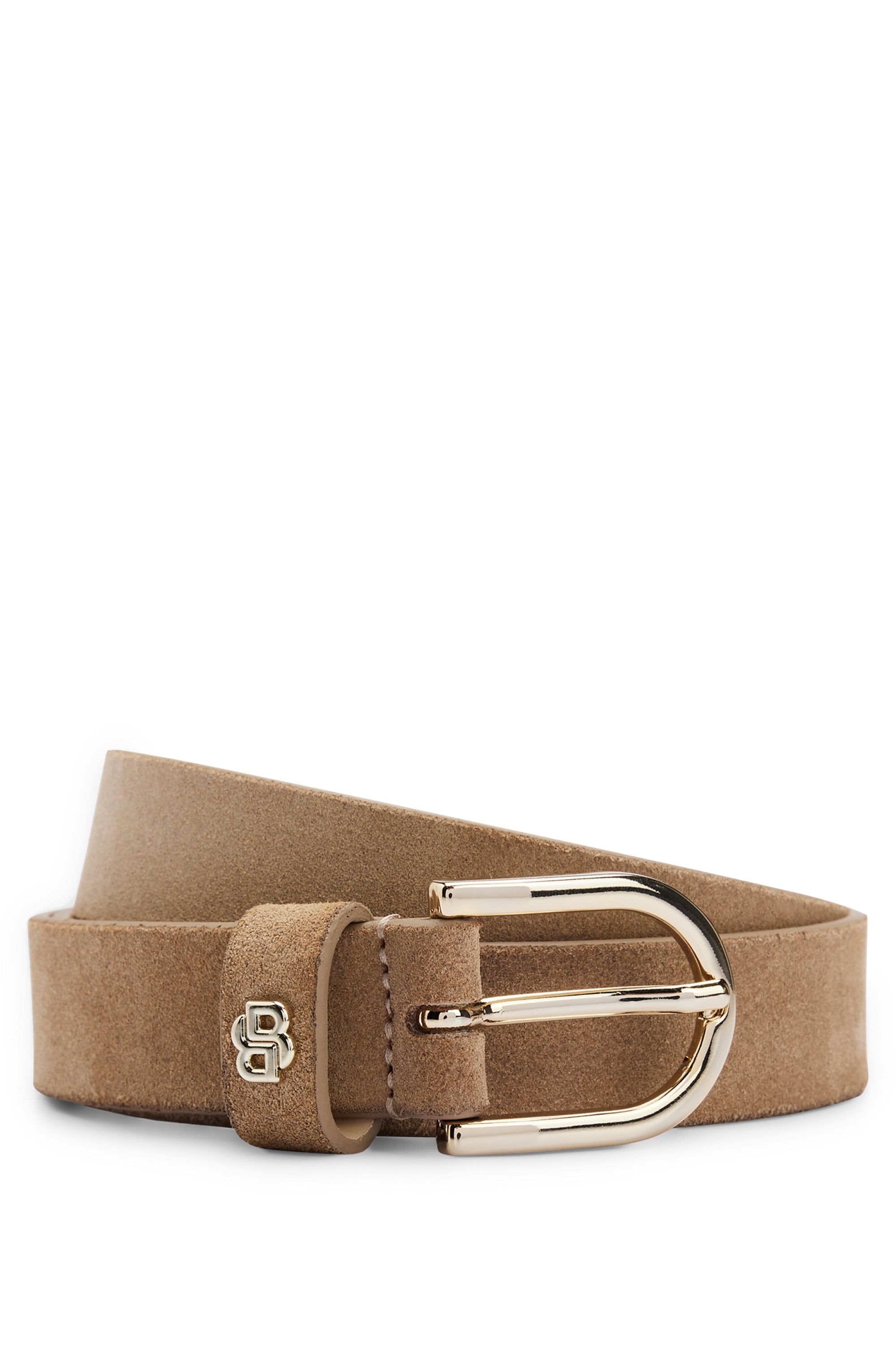BOSS Ledergürtel "Scarlet-BB-Sd-G Sz25", mit Monogramm-Label günstig online kaufen