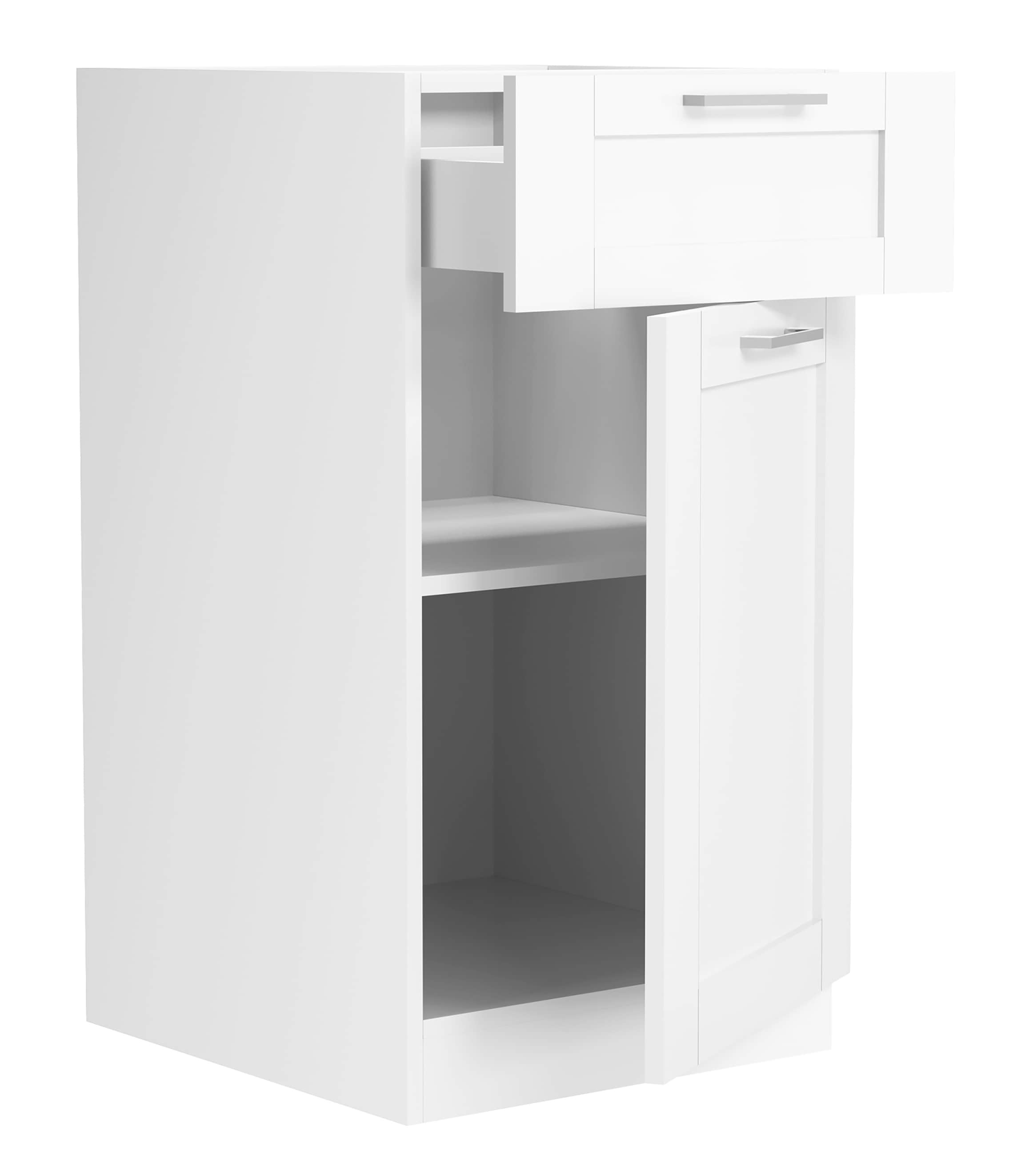 VCM Unterschrank »VCM Küchenschrank | Maße ca. H. 82 x B. 40 x T. 46 cm | Unterschrank mit einer Drehtüre und einer Schublade im Landhaus Stil | Küchenmöbel - Colura«, (1 St.)