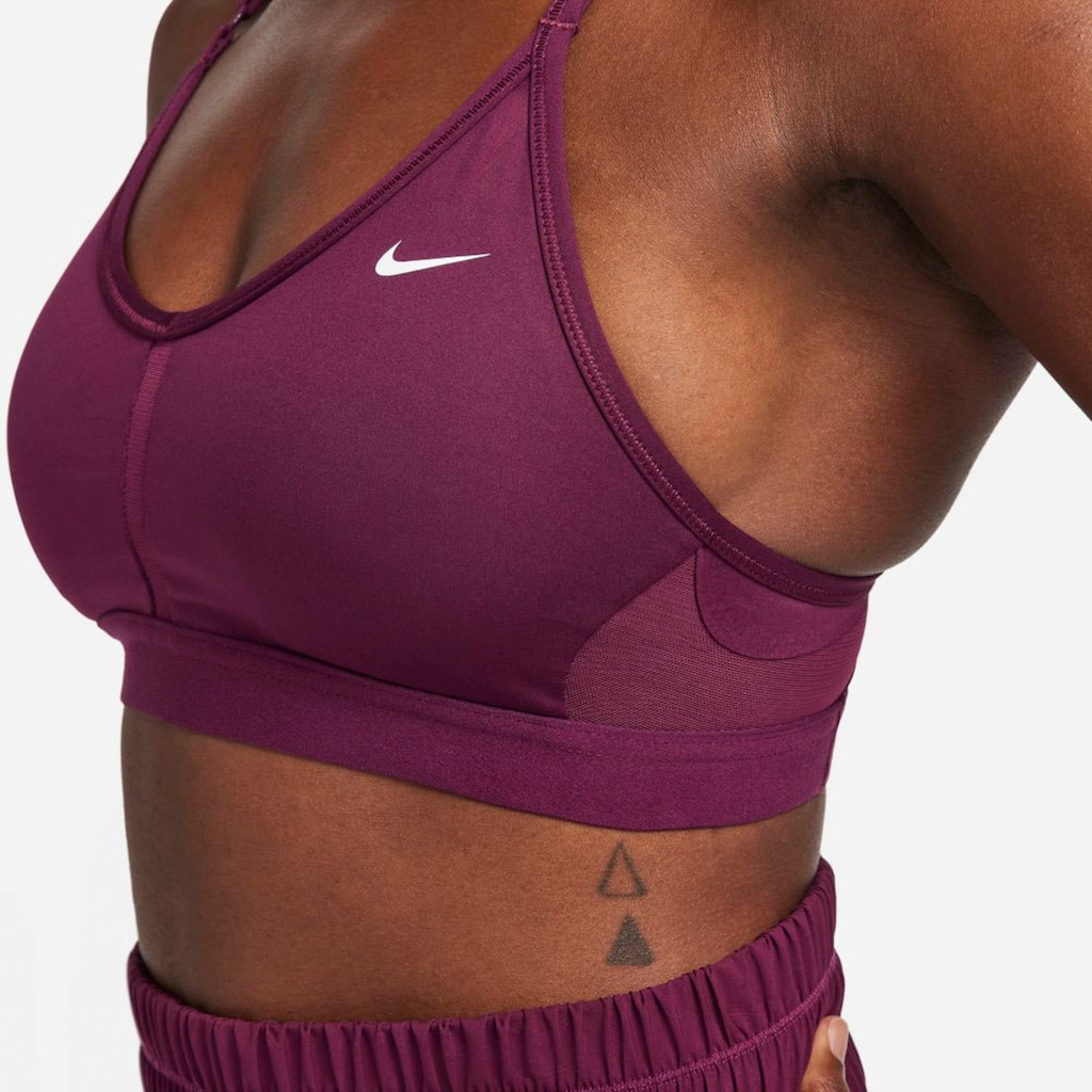 Nike Sport-BH »INDY WOMEN'S LIGHT-SUPPORT PADDED V-NECK SPORTS BRA«