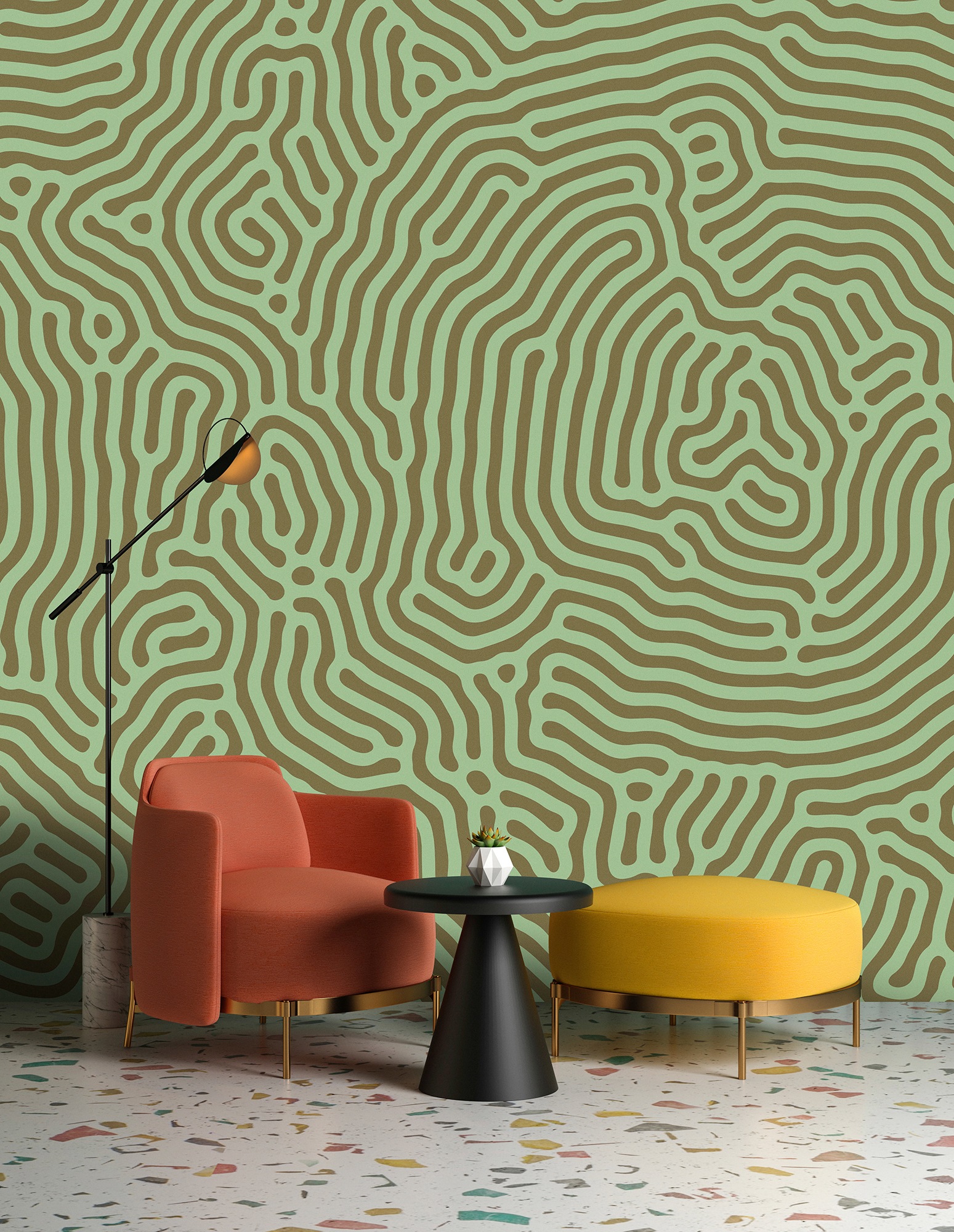 living walls Fototapete »Walls by Patel Sahel«, Vlies, Wand