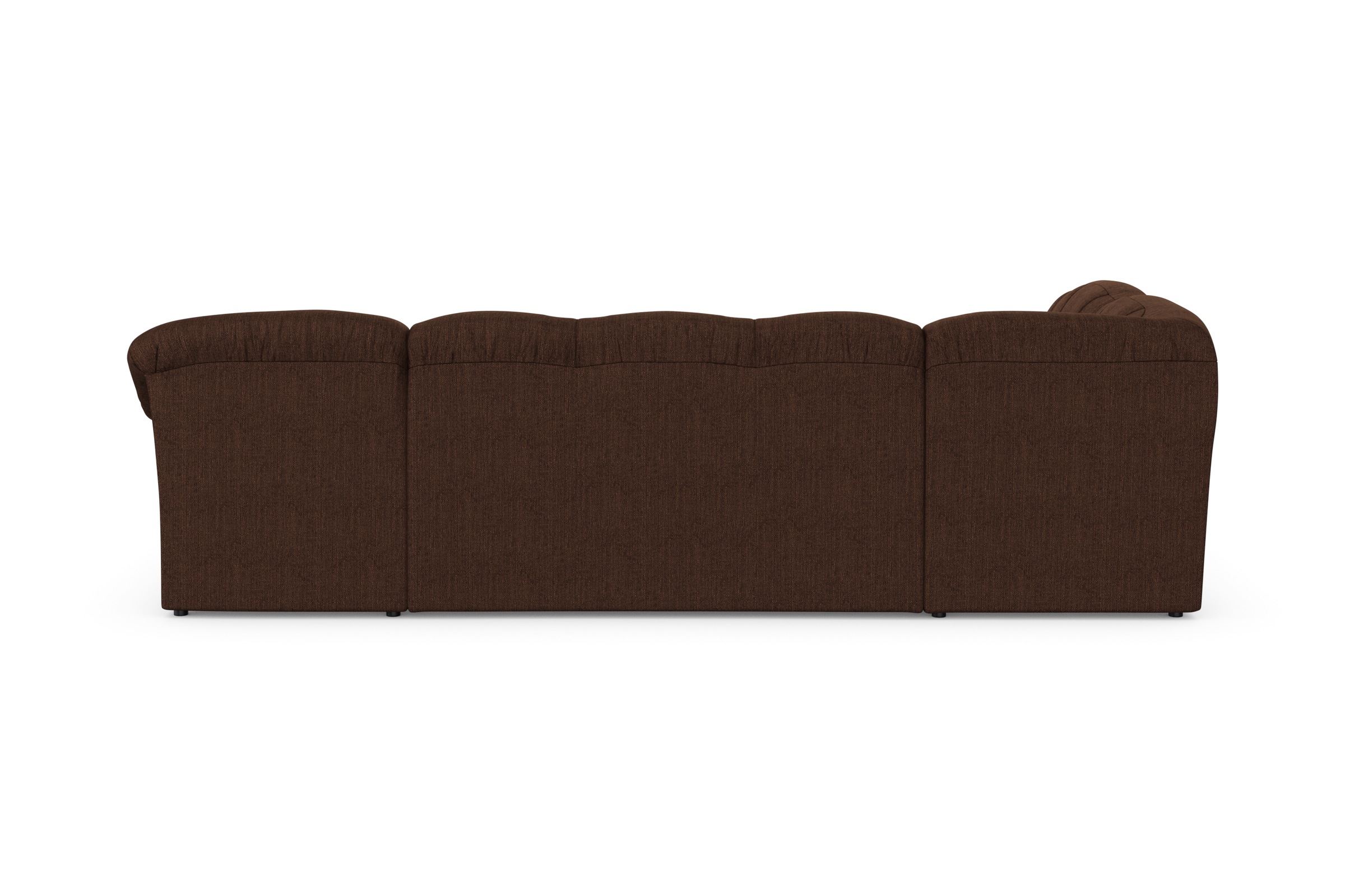 DOMO collection Wohnlandschaft »Pegnitz, zeitlos und modern, mit attraktiver Rückensteppung, U-Form«, wahlweise mit Bettfunktion