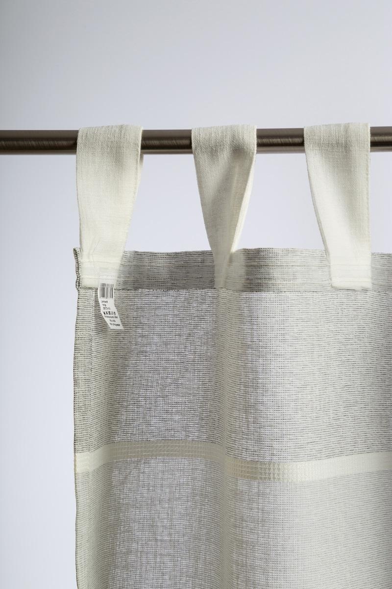 HOMING Gardine »Lennardt«, (1 St.), Streifen, Wohnzimmer, Schlafzimmer
