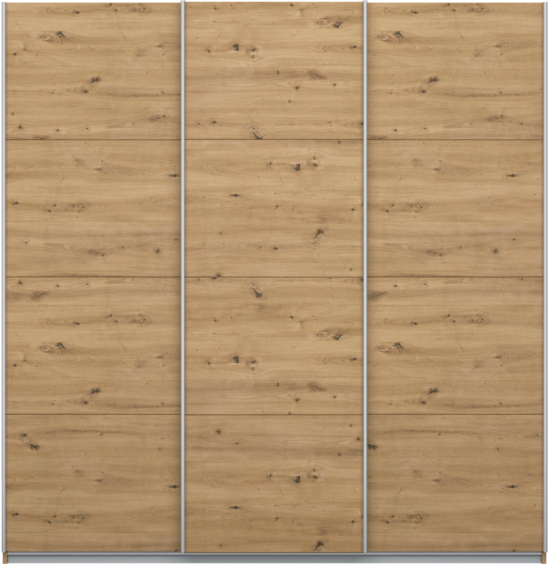 rauch Schwebetürenschrank »Kleiderschrank Schrank Garderobe KOLUNA mit Dekor-Front« 3 Ausstattungen BASIC/CLASSIC/PREMIUM (inkl. SOFT-CLOSE-FUNKTION),  Breiten 203/271/315/360 cm Höhen 210/229 cm MADE IN GERMANY