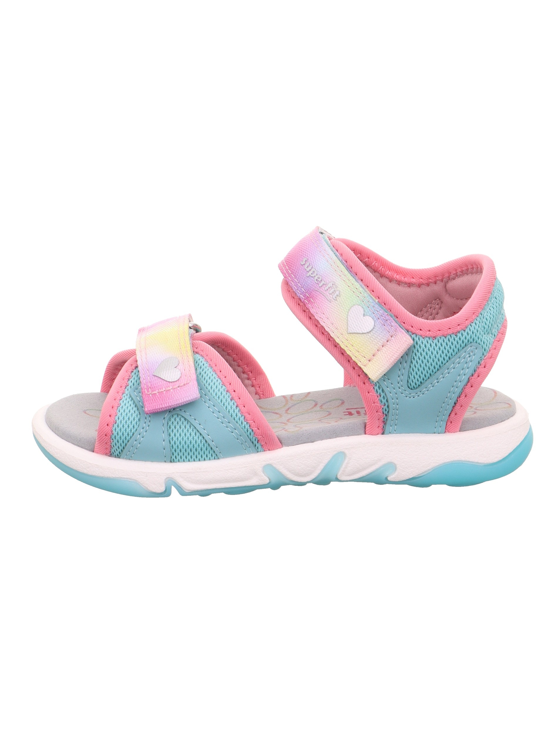 Superfit Sandale »PEBBLES WMS: mittel«  Sandalette mit süßem Motiv, Größenschablone zum Download