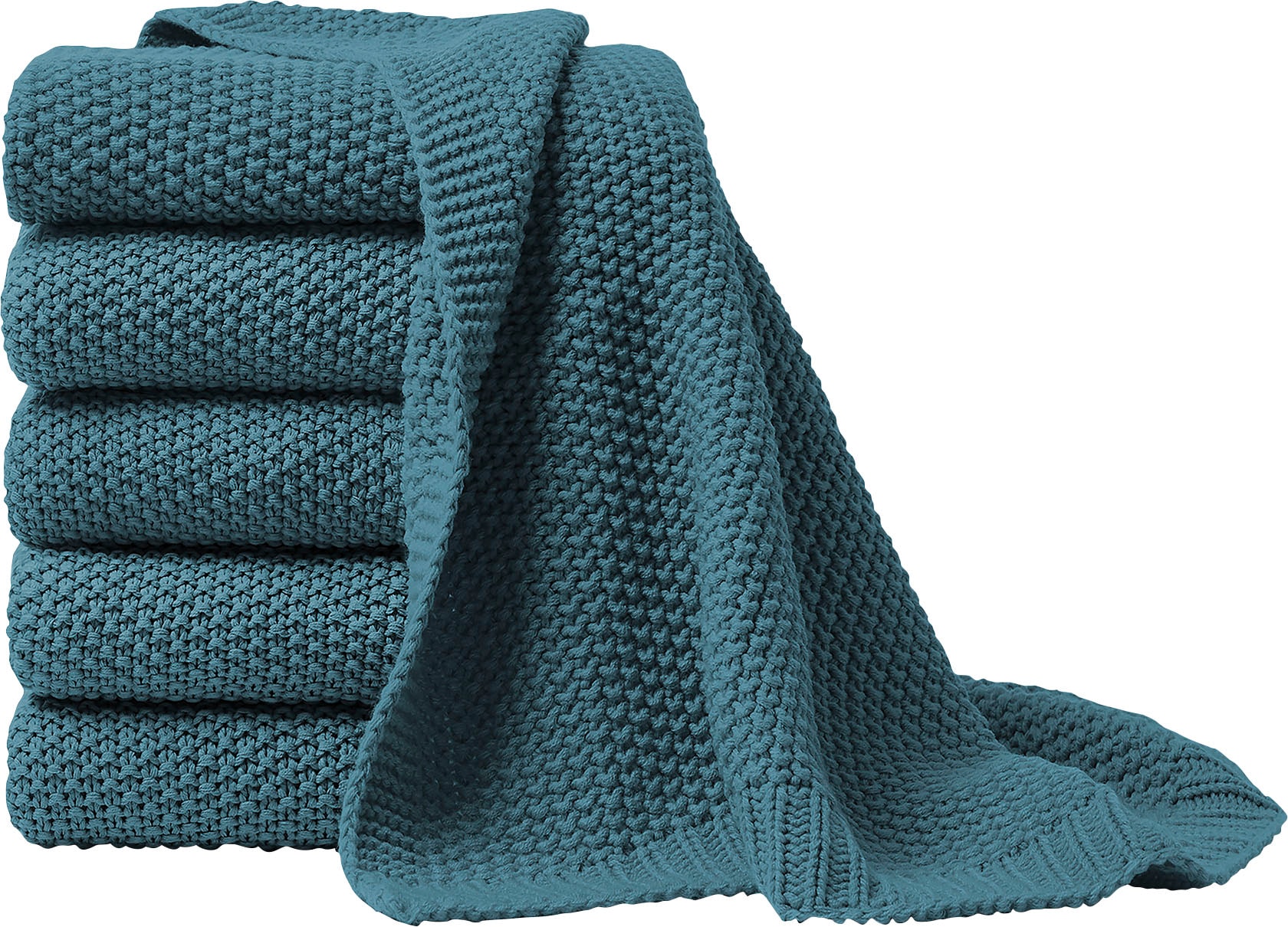 Primera Wohndecke »Strick« mit einer hochwertigen Randverarbeitung, Kuscheldecke