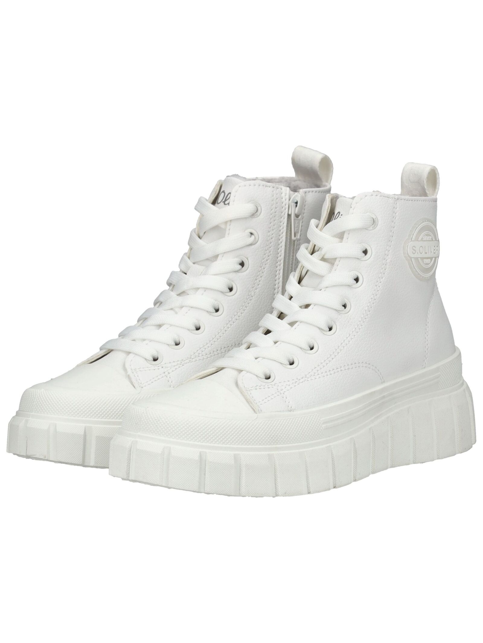s.Oliver Plateaustiefelette »s.Oliver Stiefelette Lederimitat/Textil«