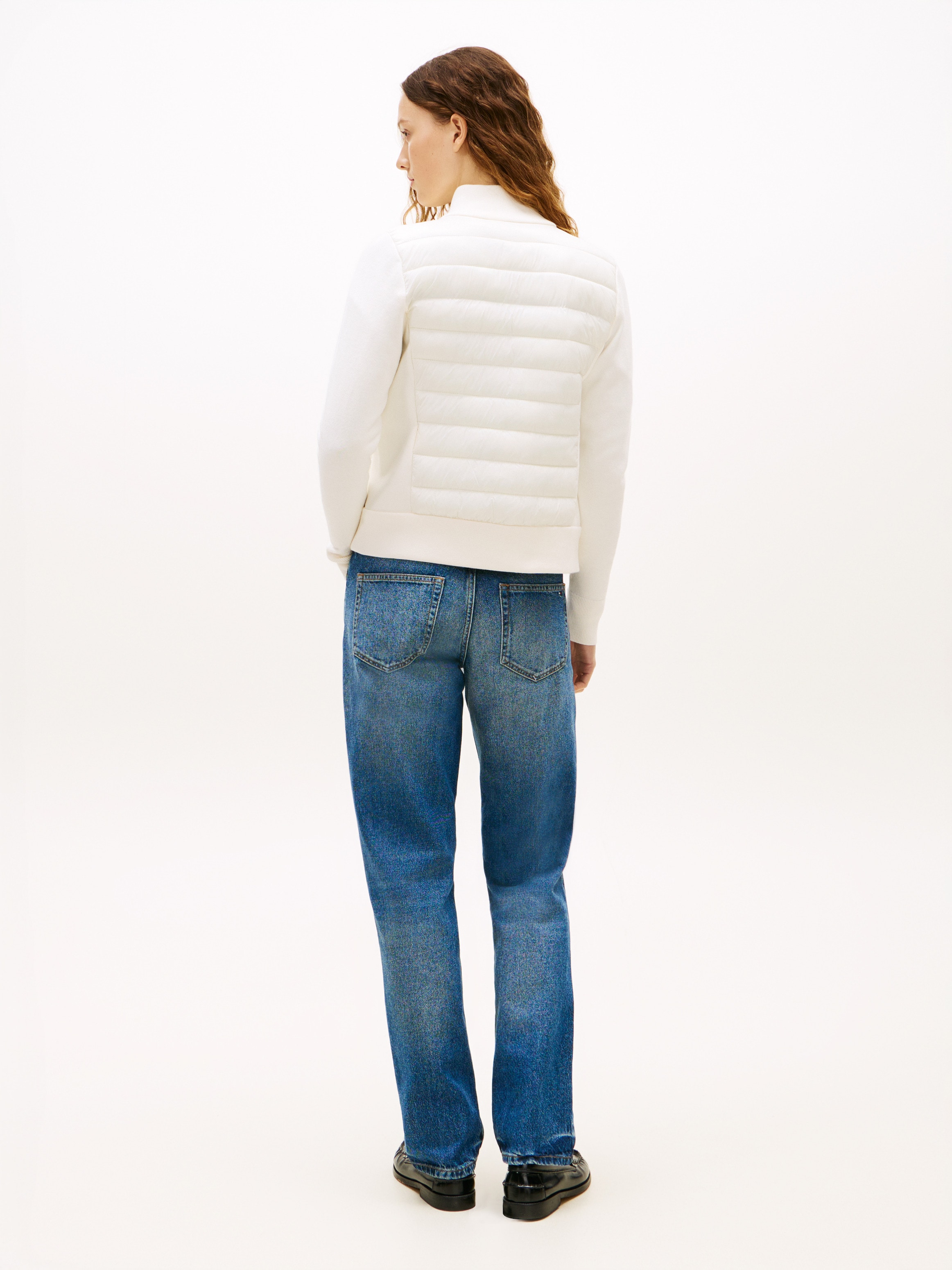 Tommy Hilfiger Steppjacke »LW KNIT MIX PADDED JACKET«