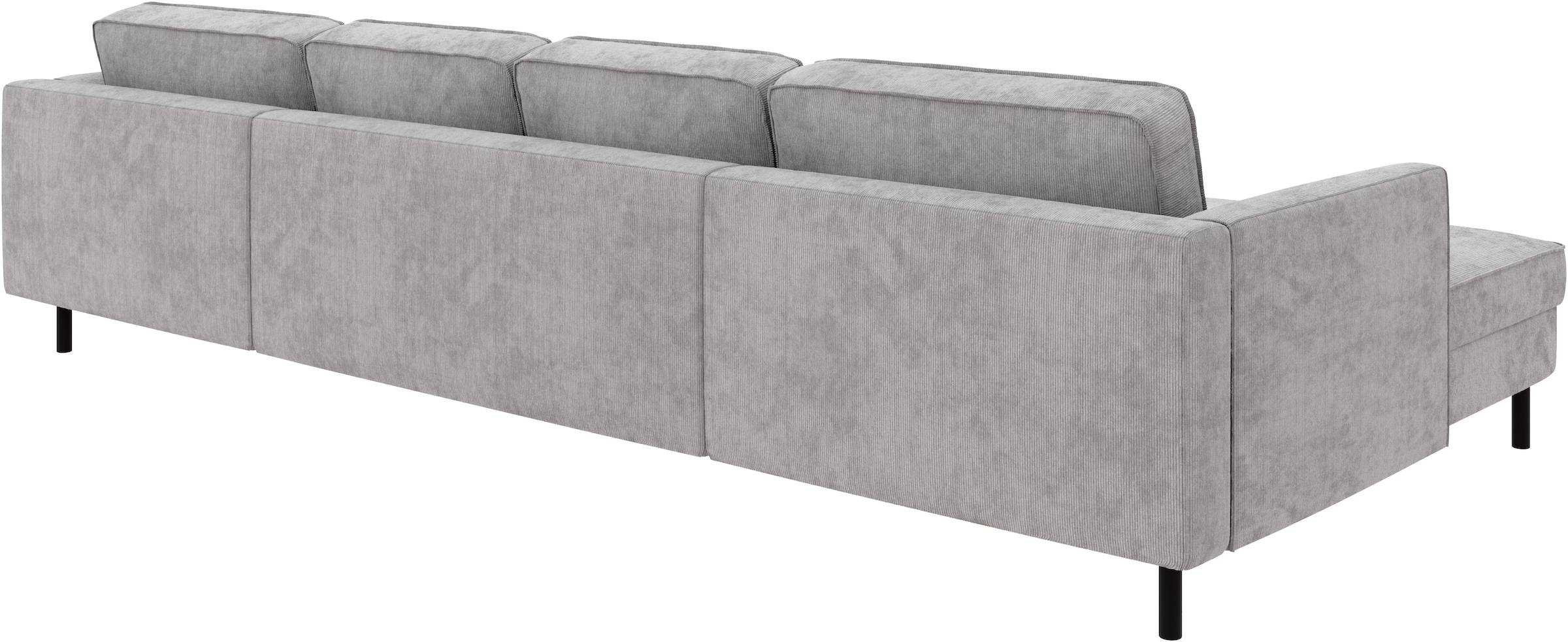 Home affaire Wohnlandschaft »Booster Couch wahlweise mit Schlaffunktion und Bettkasten-auch in Cord«, Sofa in U-Form, Breite 305 cm