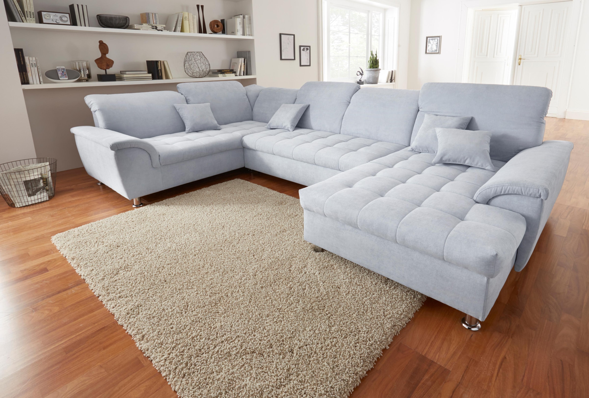 DOMO collection Wohnlandschaft "Franzi optional mit Bettfunktion, Bettkaste günstig online kaufen