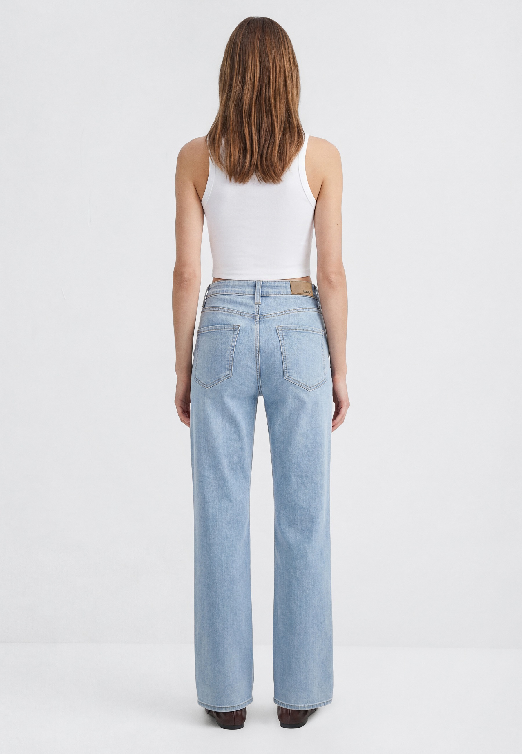 Mavi Malibu Wide Leg Jeans Light Used 30/28 3