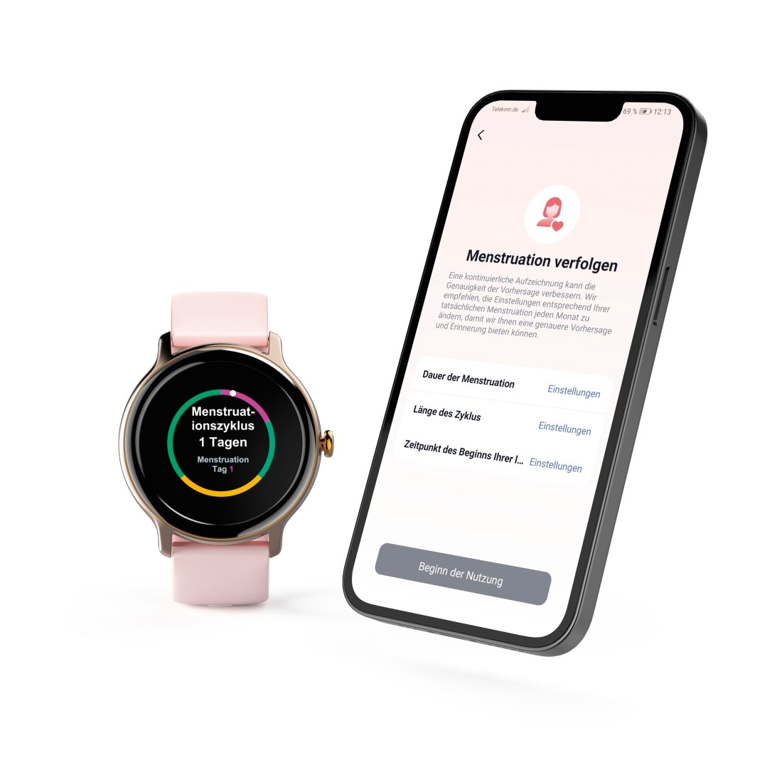 Hama Smartwatch »Smartwatch Damen Herren, Fitnesstracker, wasserdicht, Blutsauerstoff«, (Herzfrequenz, Timer, Schritte, Kalorien, Schlaf, Stress, Tempo, Musik)