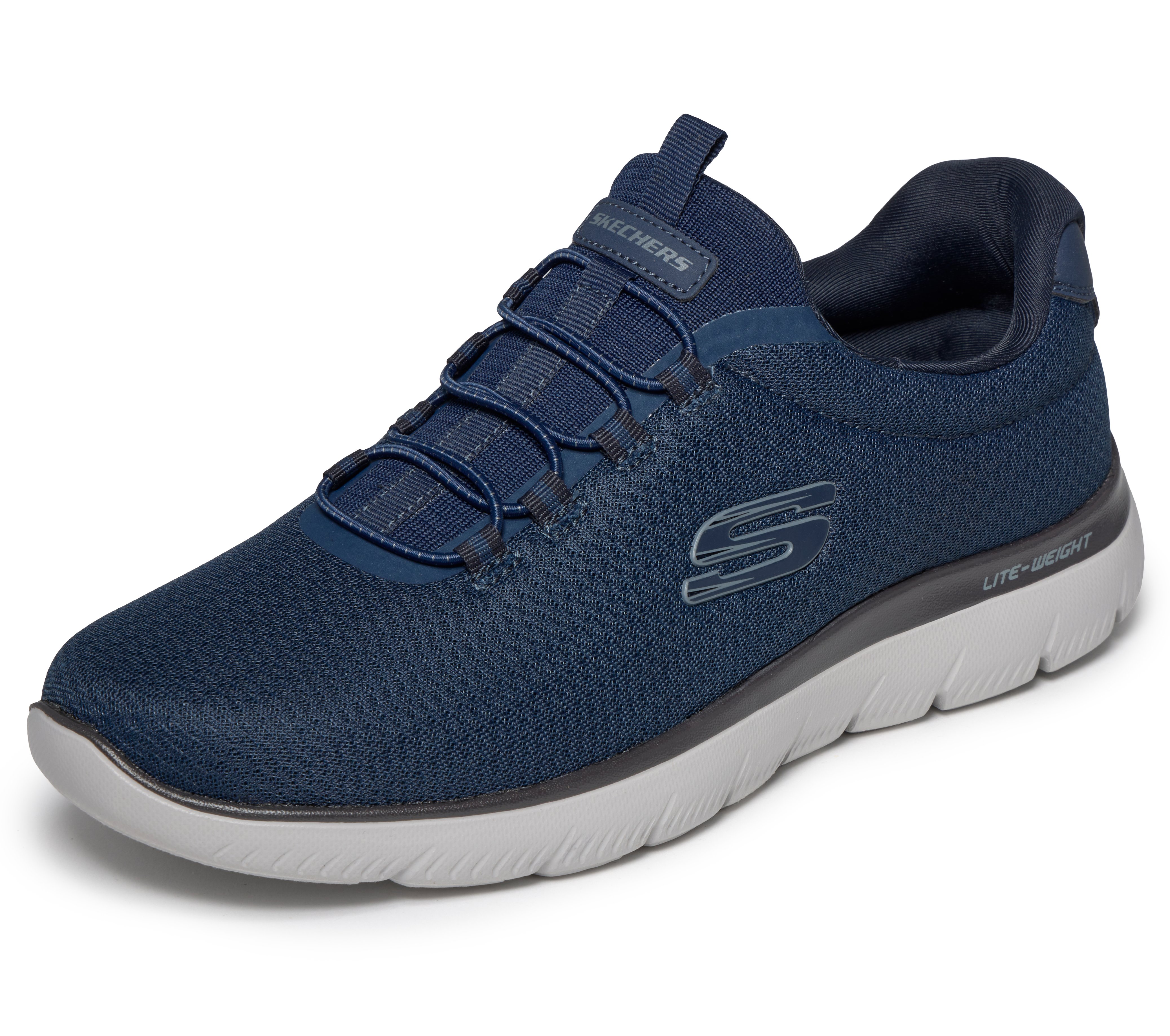 Skechers Slip-On Sneaker "SUMMITS-CORLEN" Schlupfschuh, Halbschuh, Freizeitschuh, Maschinenwäsche