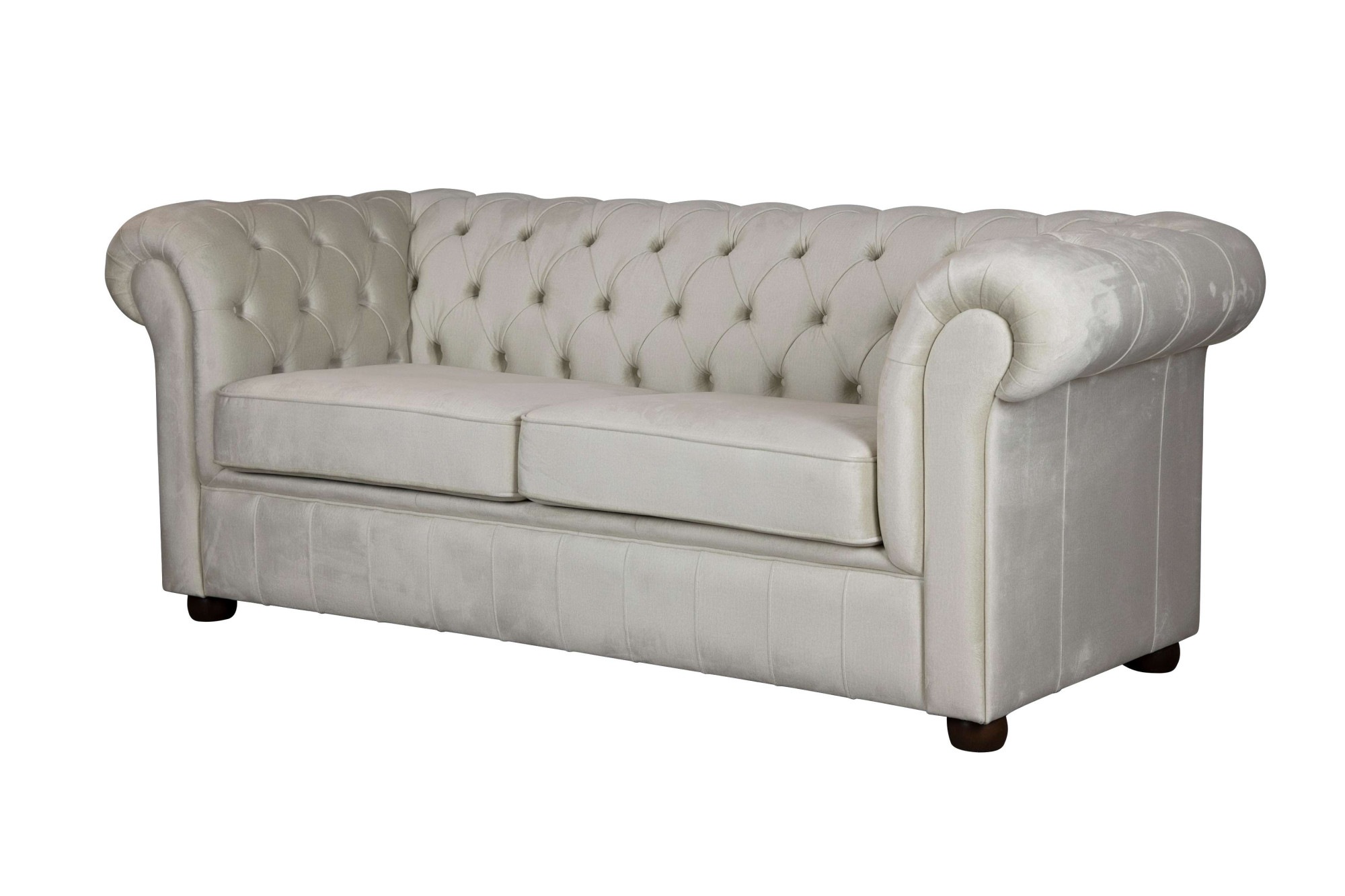 Home affaire 3-Sitzer »CHARENTE, optionale Schlafsofa, Chesterfield-Sofa, Bettfunktion«, mit edler Knopfheftung und typischen Armlehnen, B/T/H 198/89/74 cm