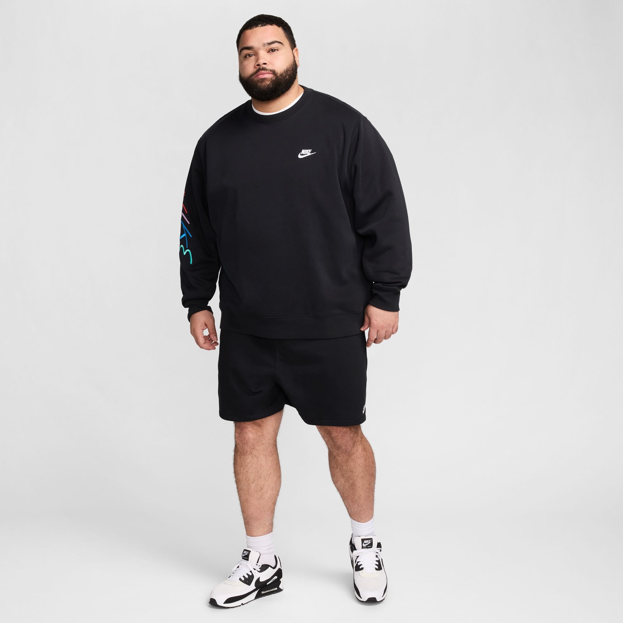 Nike Sportswear Shorts »Nike Club Men's French Terry Flow Shorts«  sportliche Passform, für vielseitige Aktivitäten, mit Logostickerei