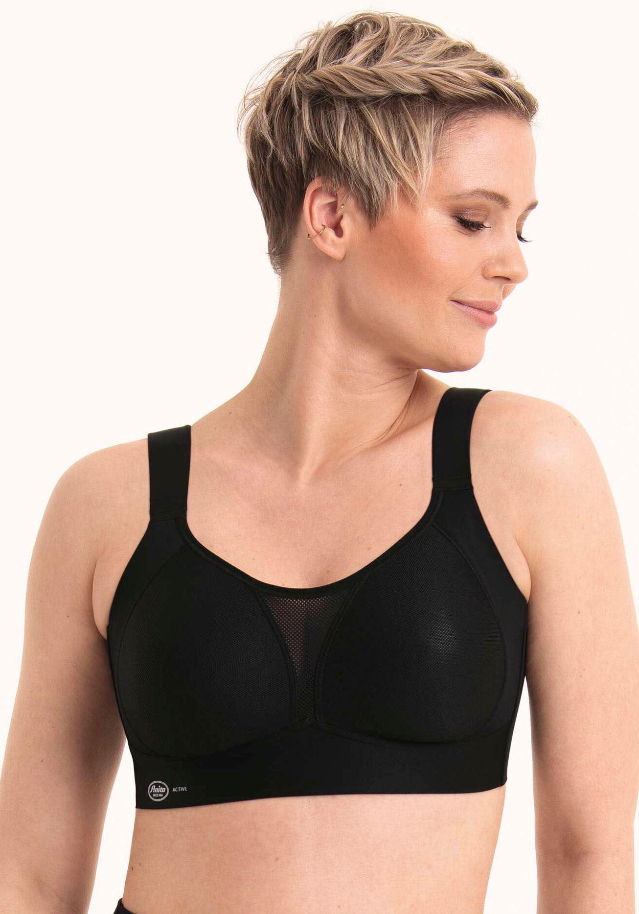 Anita Active "Smart Control" Cups vorgeformt, weich, nahtlos, schlicht, breites Unterbrustband