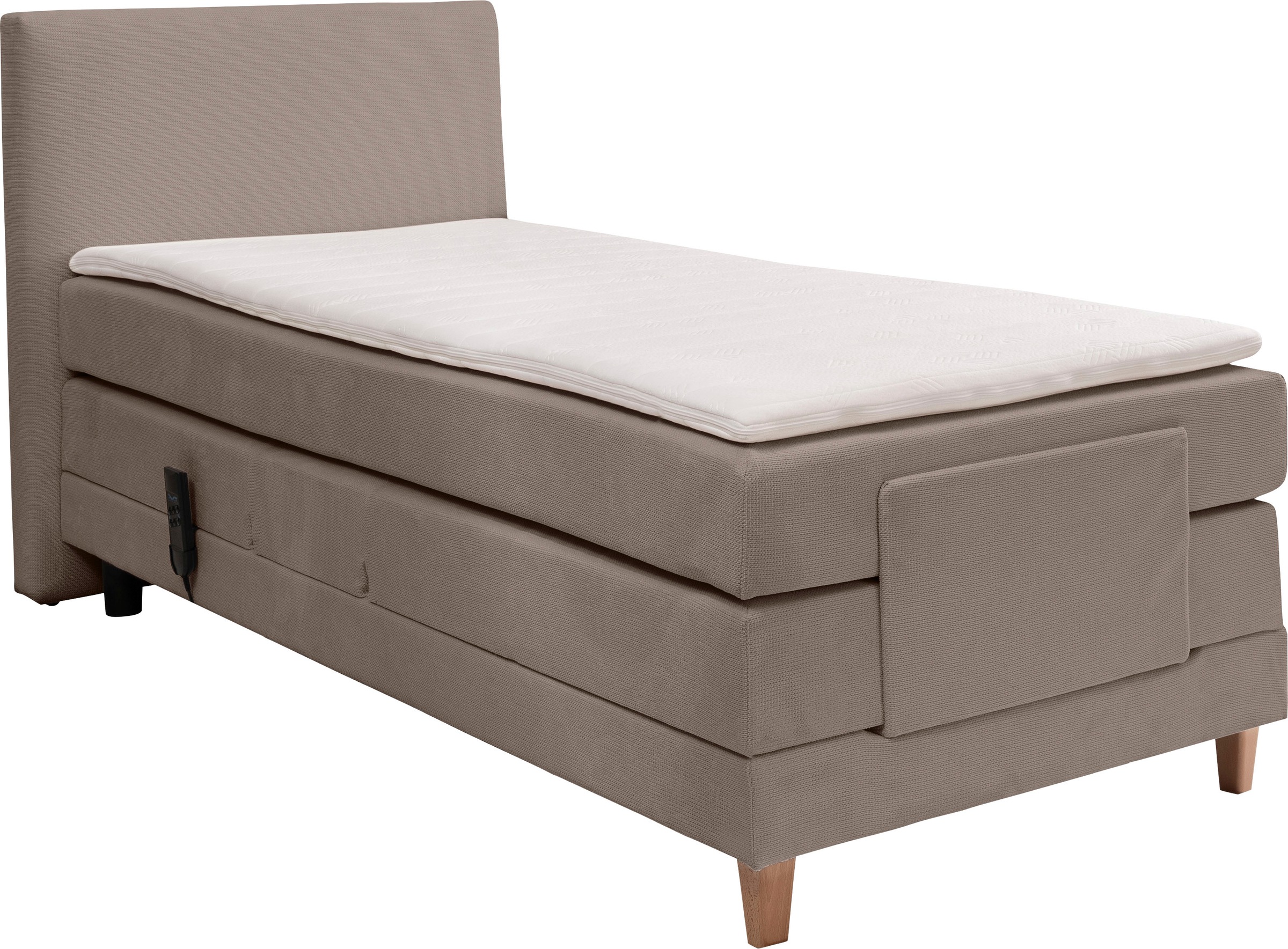 alina Boxspringbett "Primus" mit motorischer Verstellung, inkl. Matratzen u günstig online kaufen