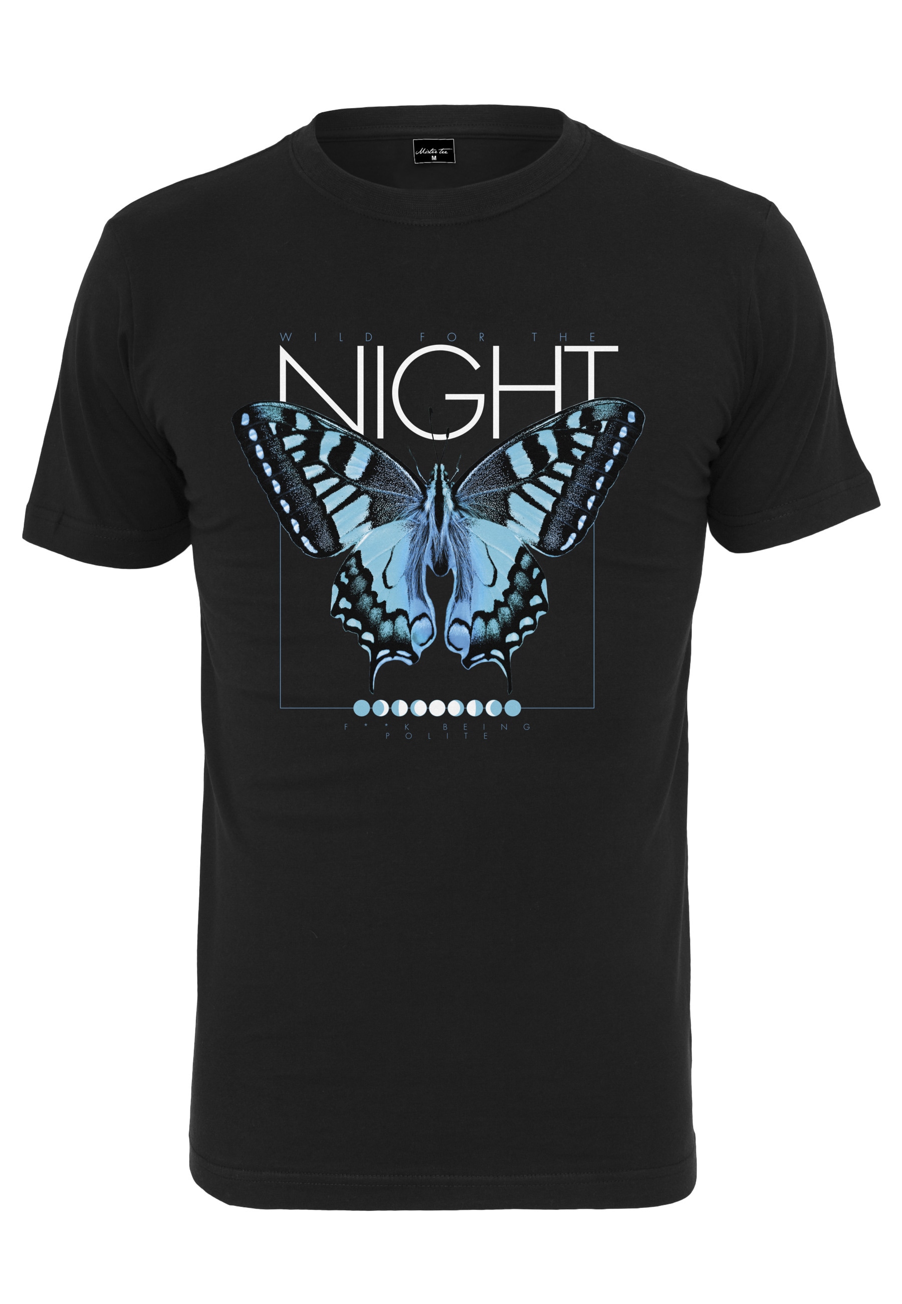 MisterTee T-Shirt "MisterTee Herren 3 Butterflies Tee" 1 Stk.