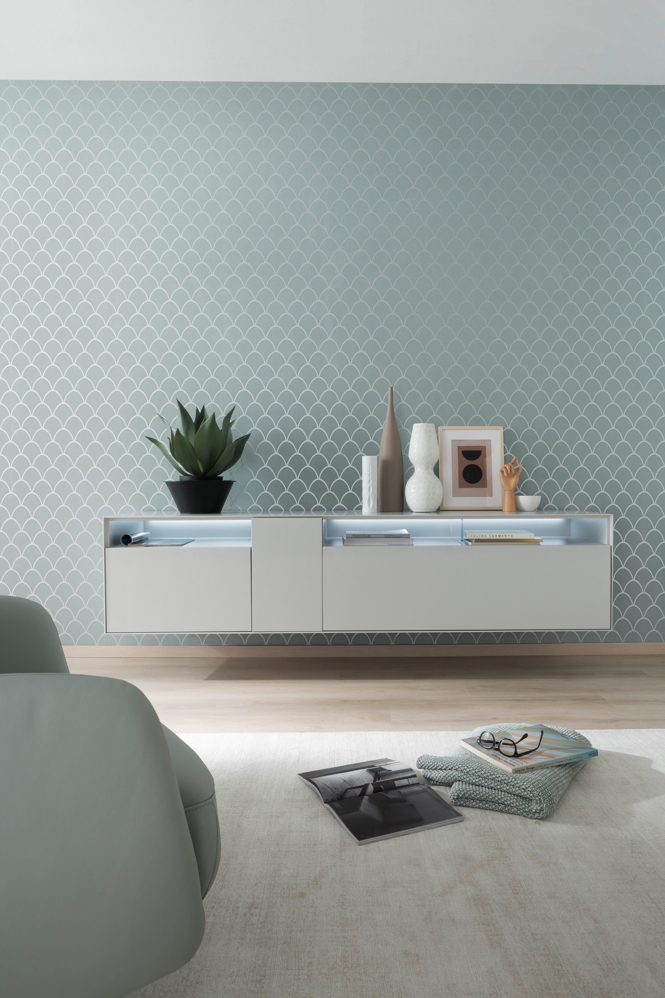 SCHÖNER WOHNEN-Kollektion Teppich »Alessa« rechteckig 5 mm Höhe Viskose, Wohnzimmer