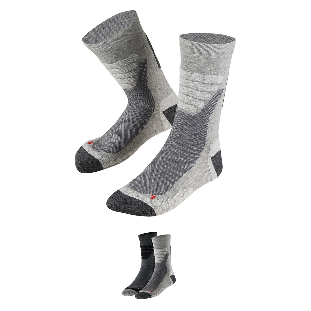 XTREME sockswear Wandersocken 2 Paar,  2er-Pack, schnelltrocknend, atmungsaktiv, Nahtlos