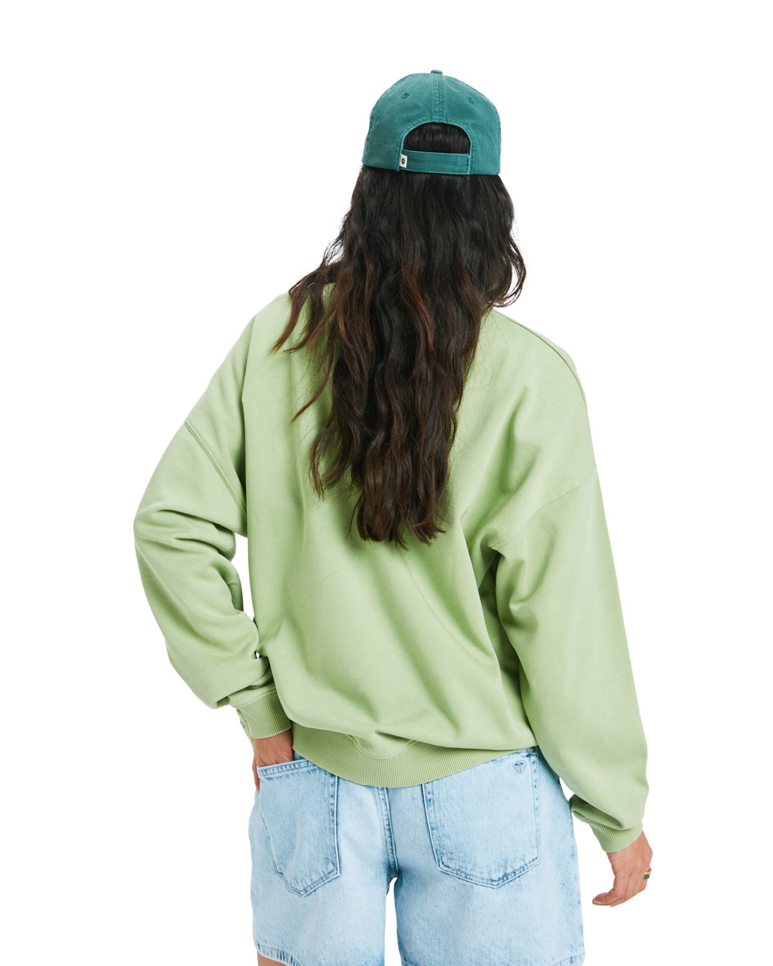 Roxy Fleecepullover "Lineup Oversized" günstig online kaufen