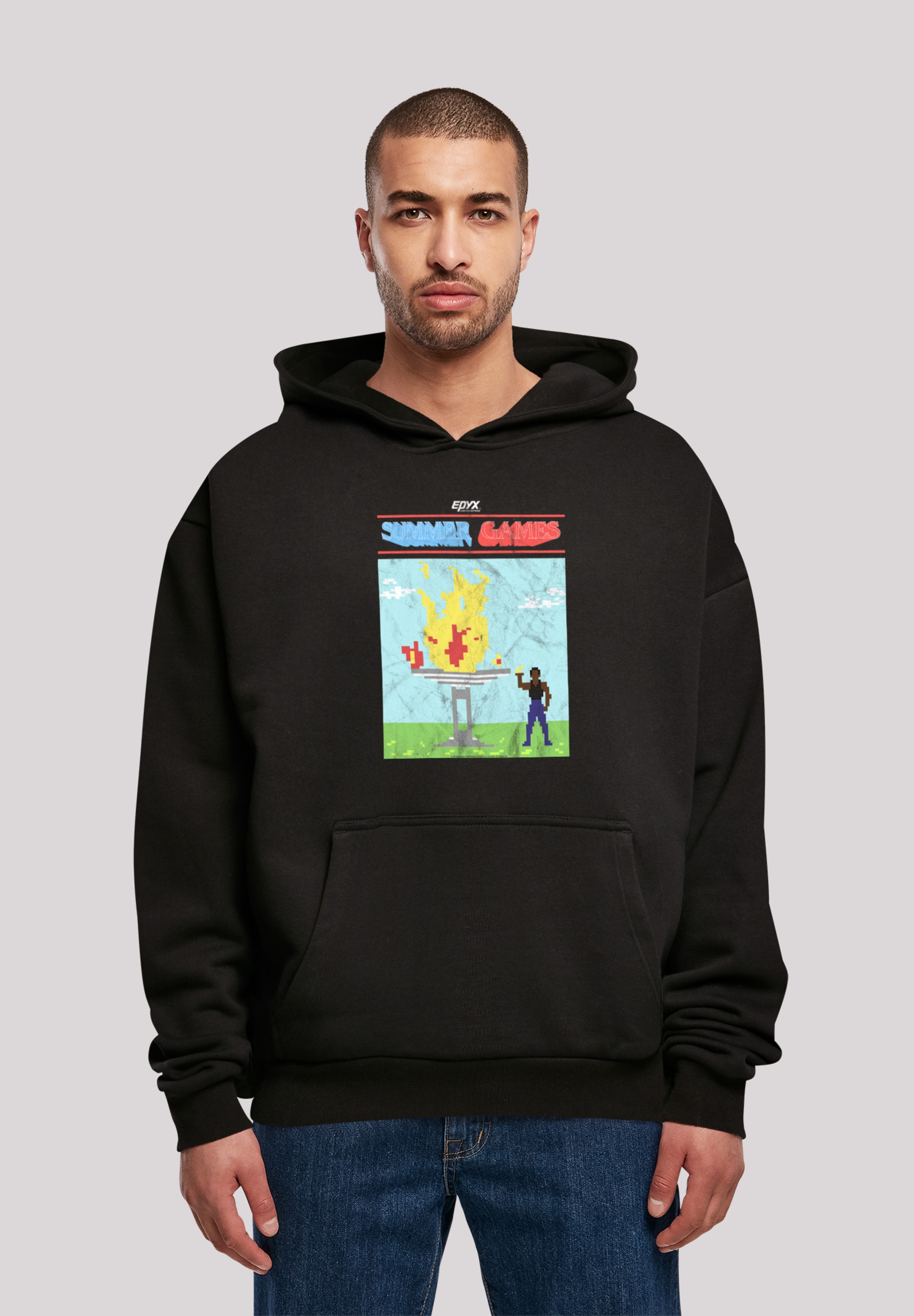 F4NT4STIC Kapuzenpullover "Summer Games Retro 8-Bit Pixel Artwork SEVENQUAR günstig online kaufen