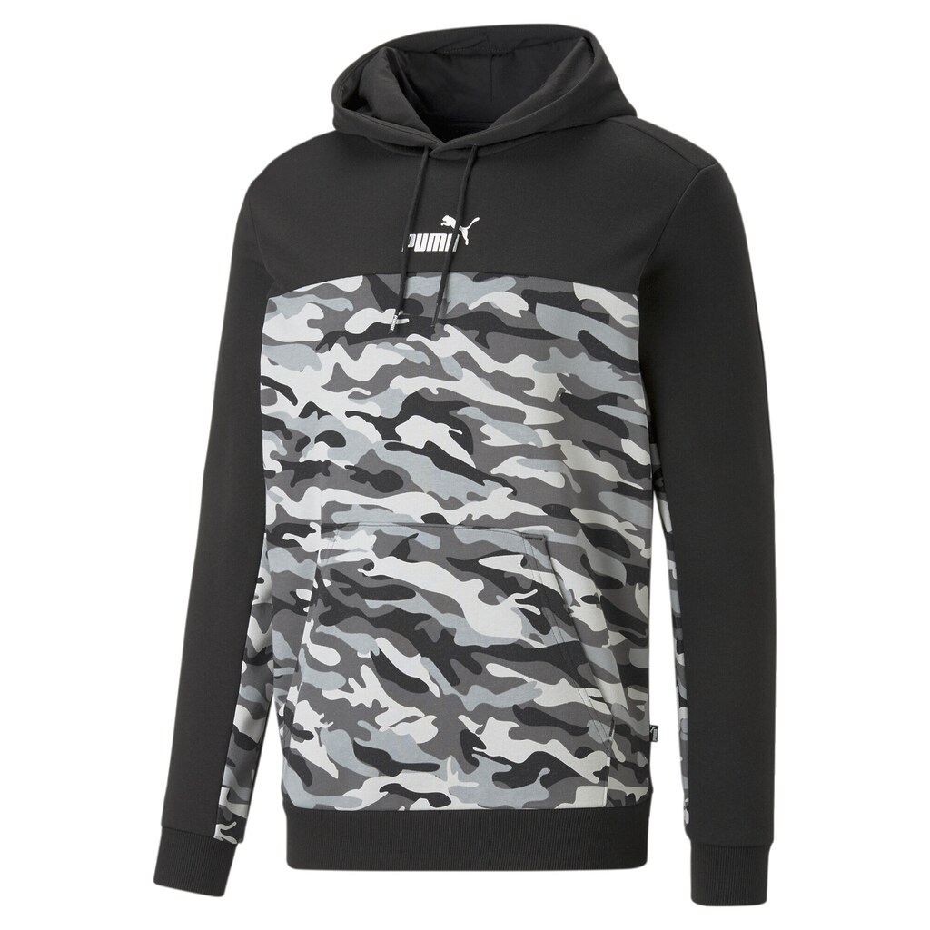 PUMA Sweatshirt »Essentials Block Camo Hoodie Herren«