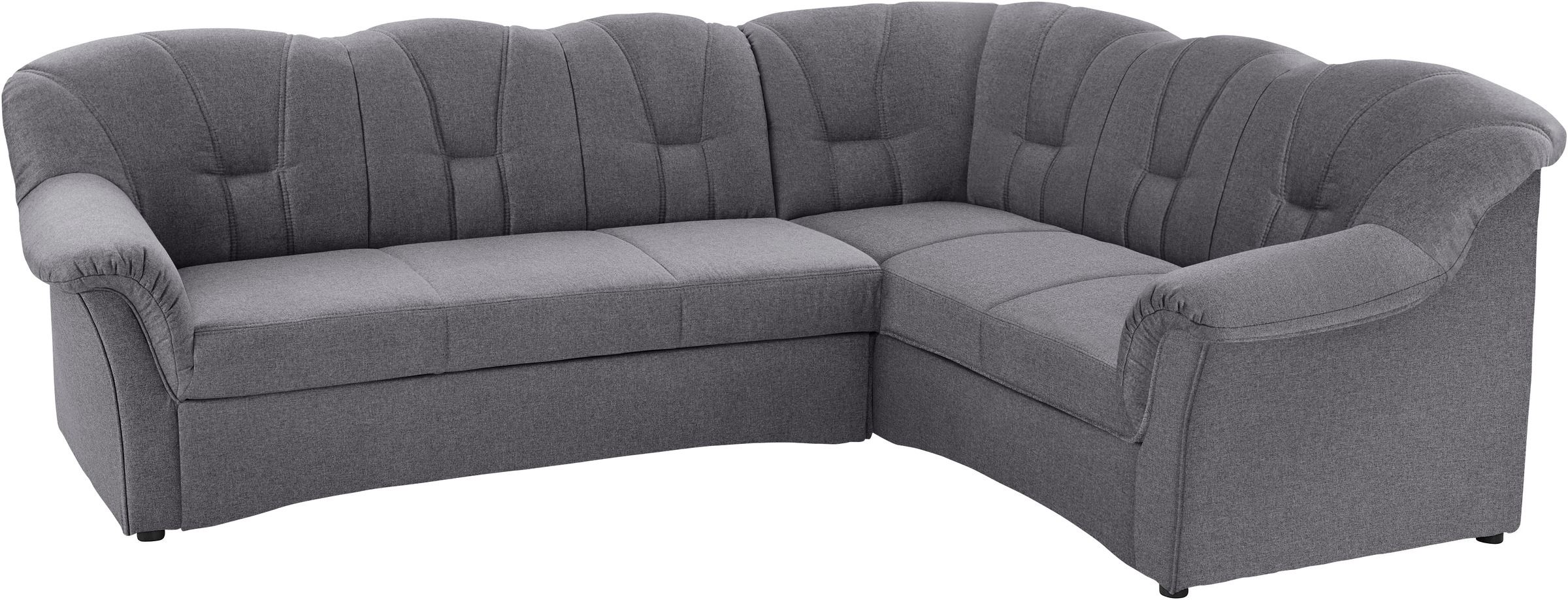 Thumbnail - DOMO collection Ecksofa "Papenburg B/T/H: 242/190/84 cm L-Form" wahlweise mit Bettfunktion, Langer Schenkel links oder r...
