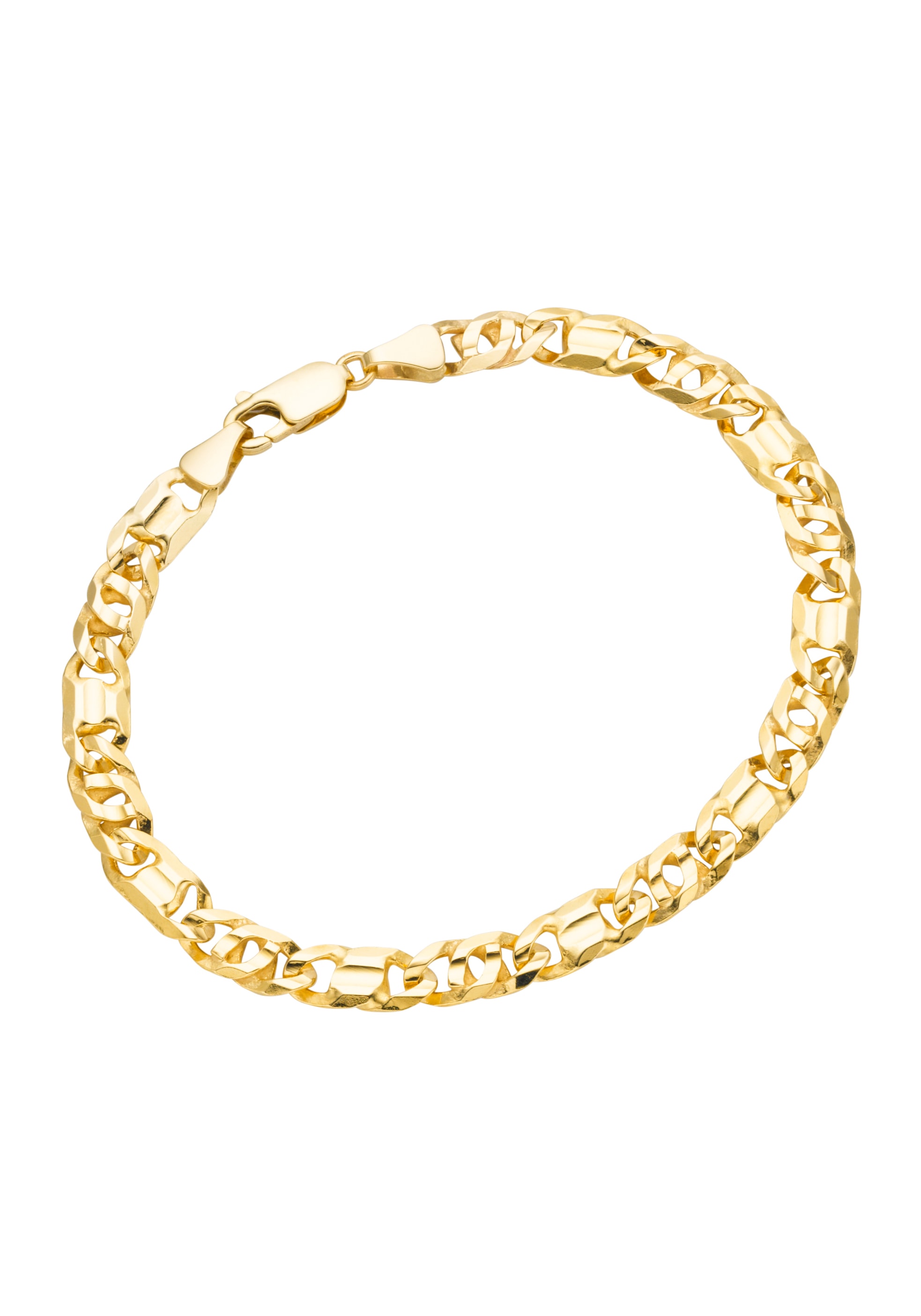 Firetti Goldarmband »Schmuck Geschenk Gold 585, Rebhuhnaugen-Kette, ca. 5,7  mm breit«, zu Hoodie, Kleid, Shirt, Jeans, Sneaker! Anlass Geburtstag  Weihnachten für kaufen | BAUR