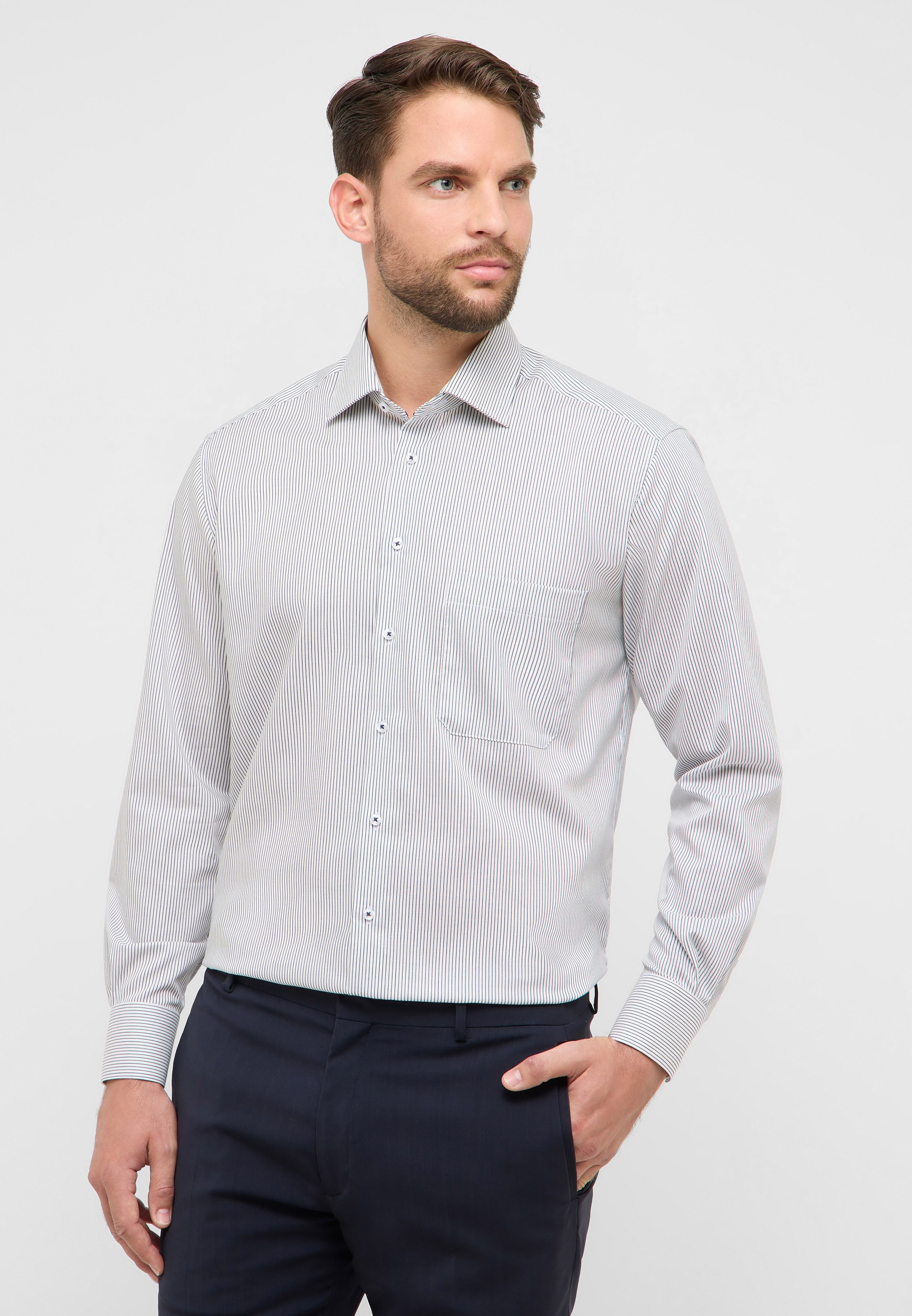 Eterna Langarmhemd "COMFORT FIT" NON IRON (bügelfrei) günstig online kaufen