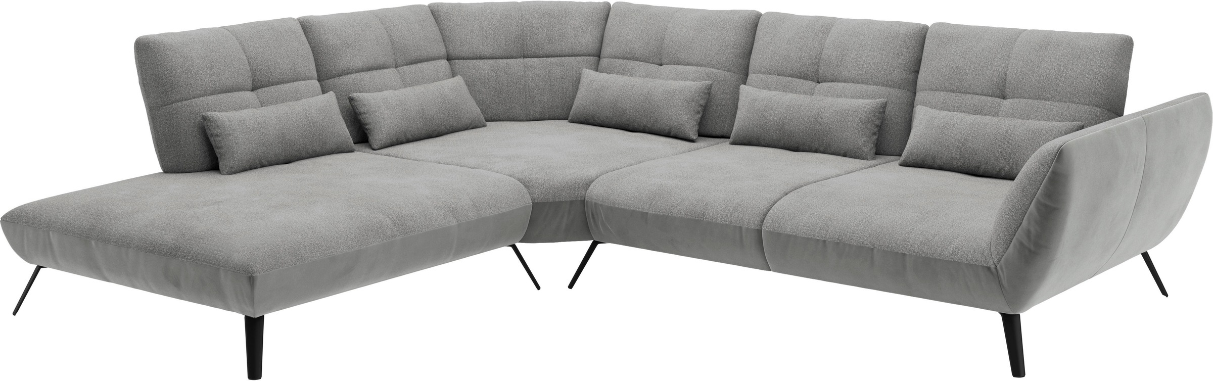 Places of Style Ecksofa »Mikado L-Form«, inkl. Sitztiefenverstellung und Armteilverstellung