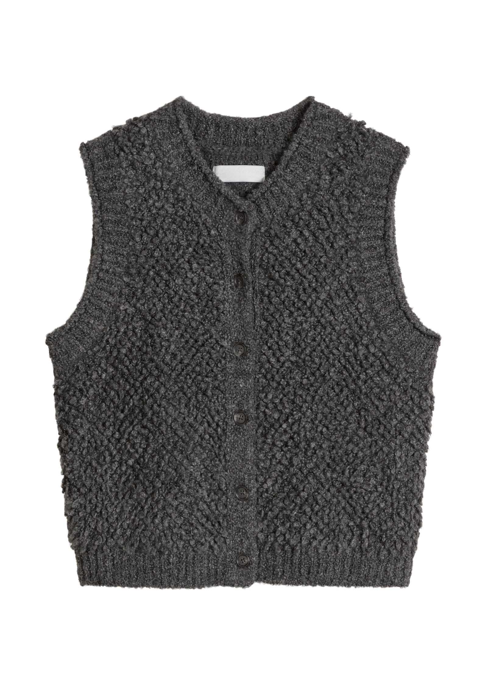 Marc O'Polo DENIM Strickweste »aus Baumwolle-Schurwolle-Viskose-Mix«