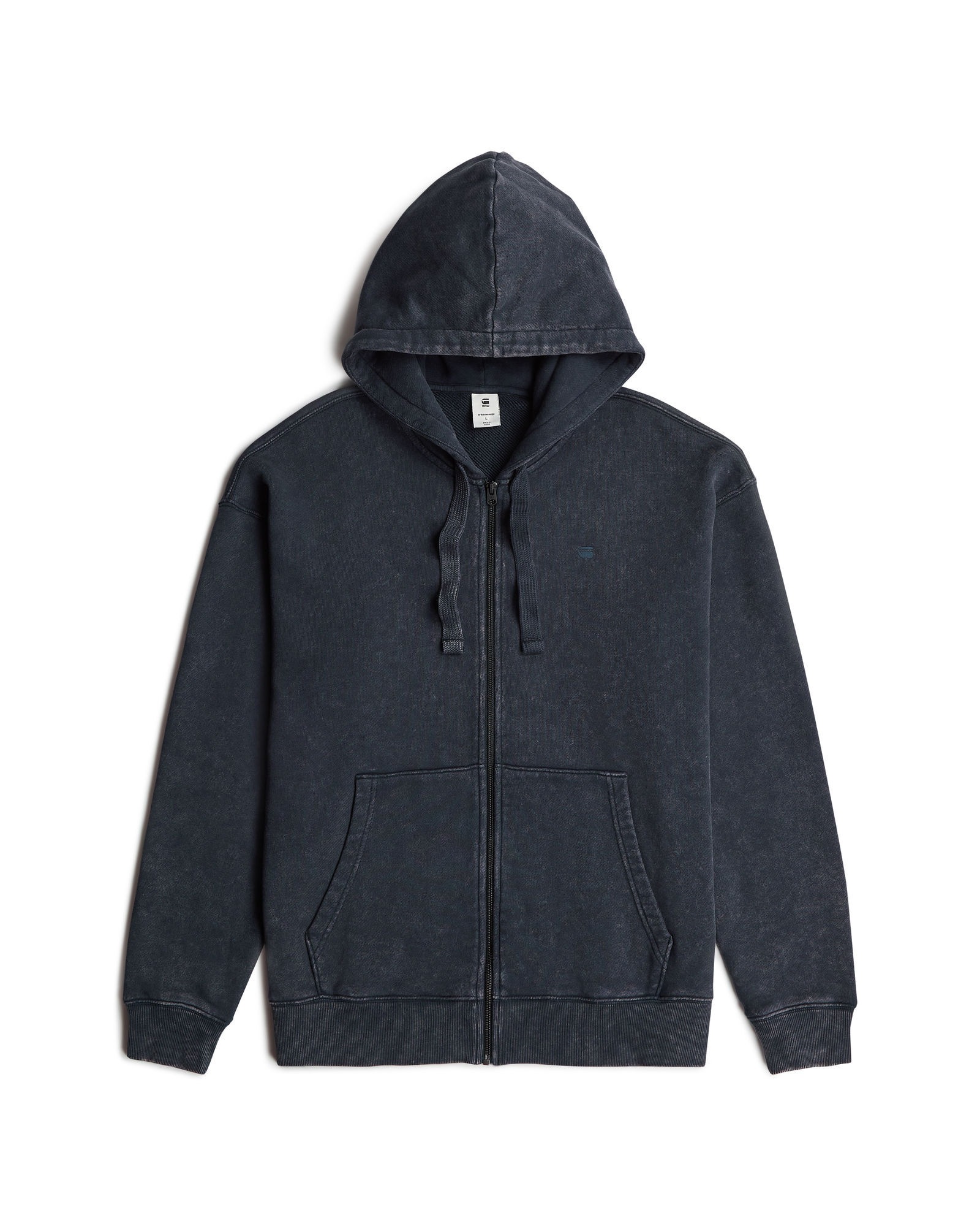G-STAR Longpullover »Washed Loose Full Zip Hoodie«