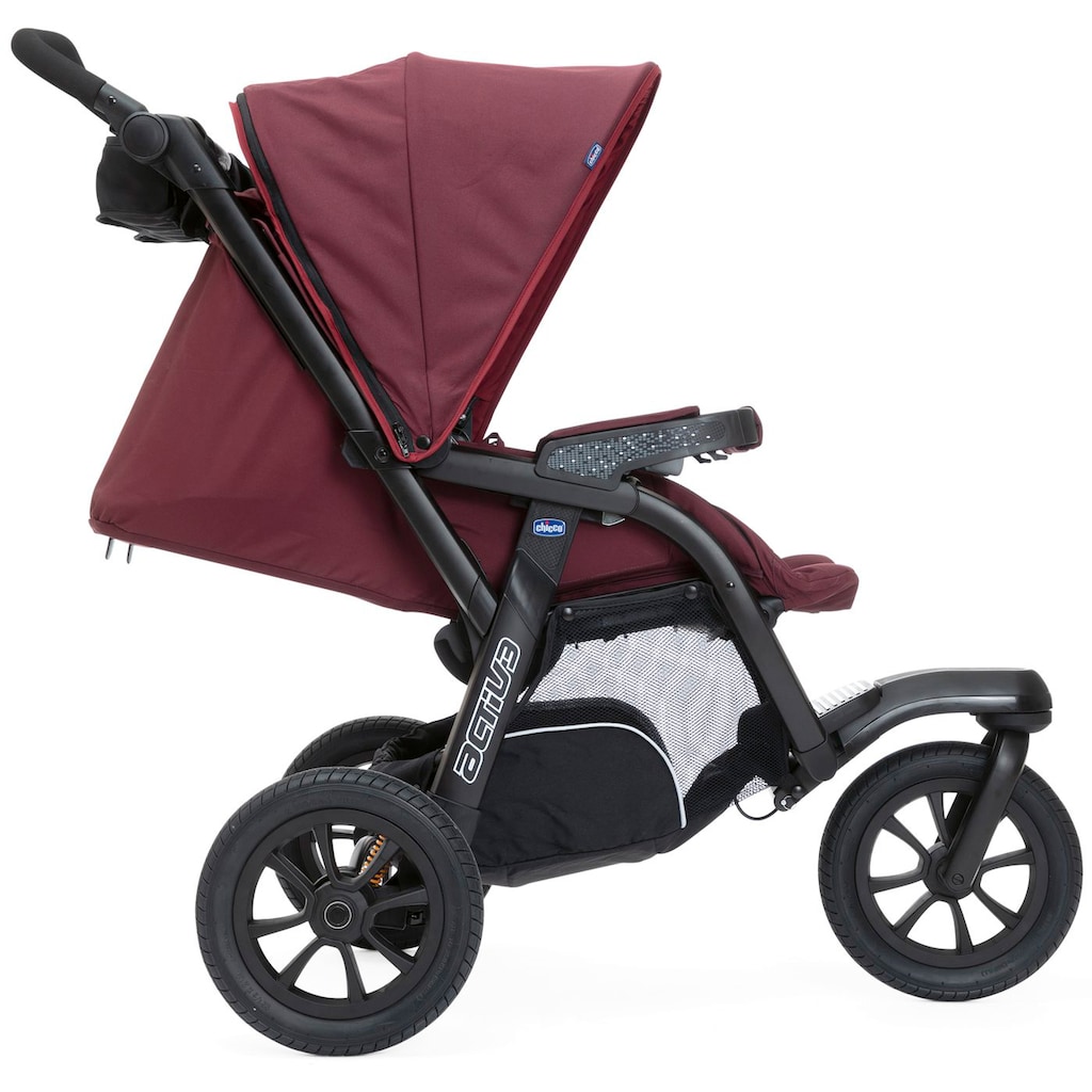 Chicco Kombi-Kinderwagen »Trio-System Activ3 Top, Burgund«, 15 kg