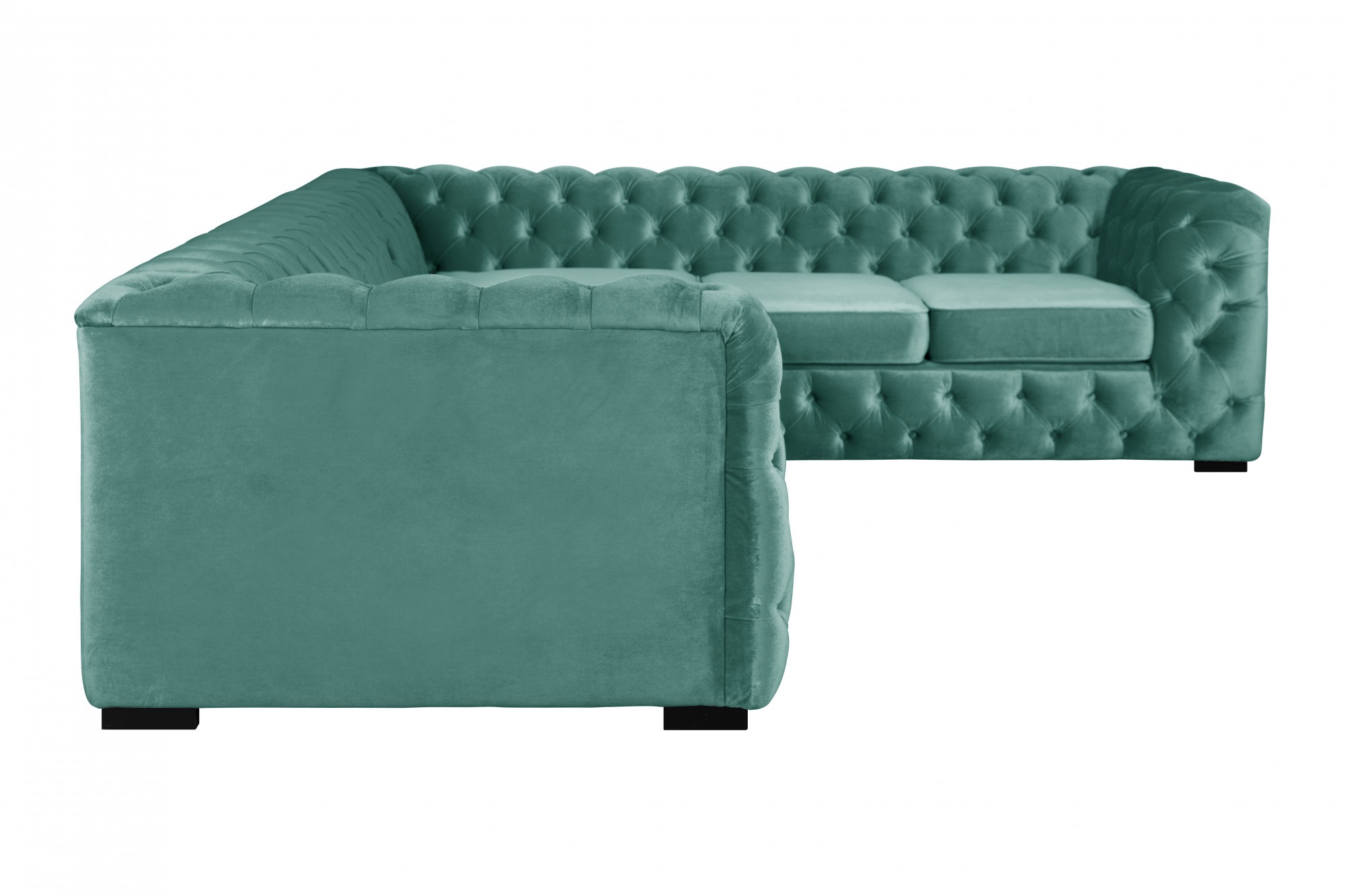 Guido Maria Kretschmer Home&Living Chesterfield-Sofa »KALINA L-Form«, hochwertig Chesterfield-Ausführung
