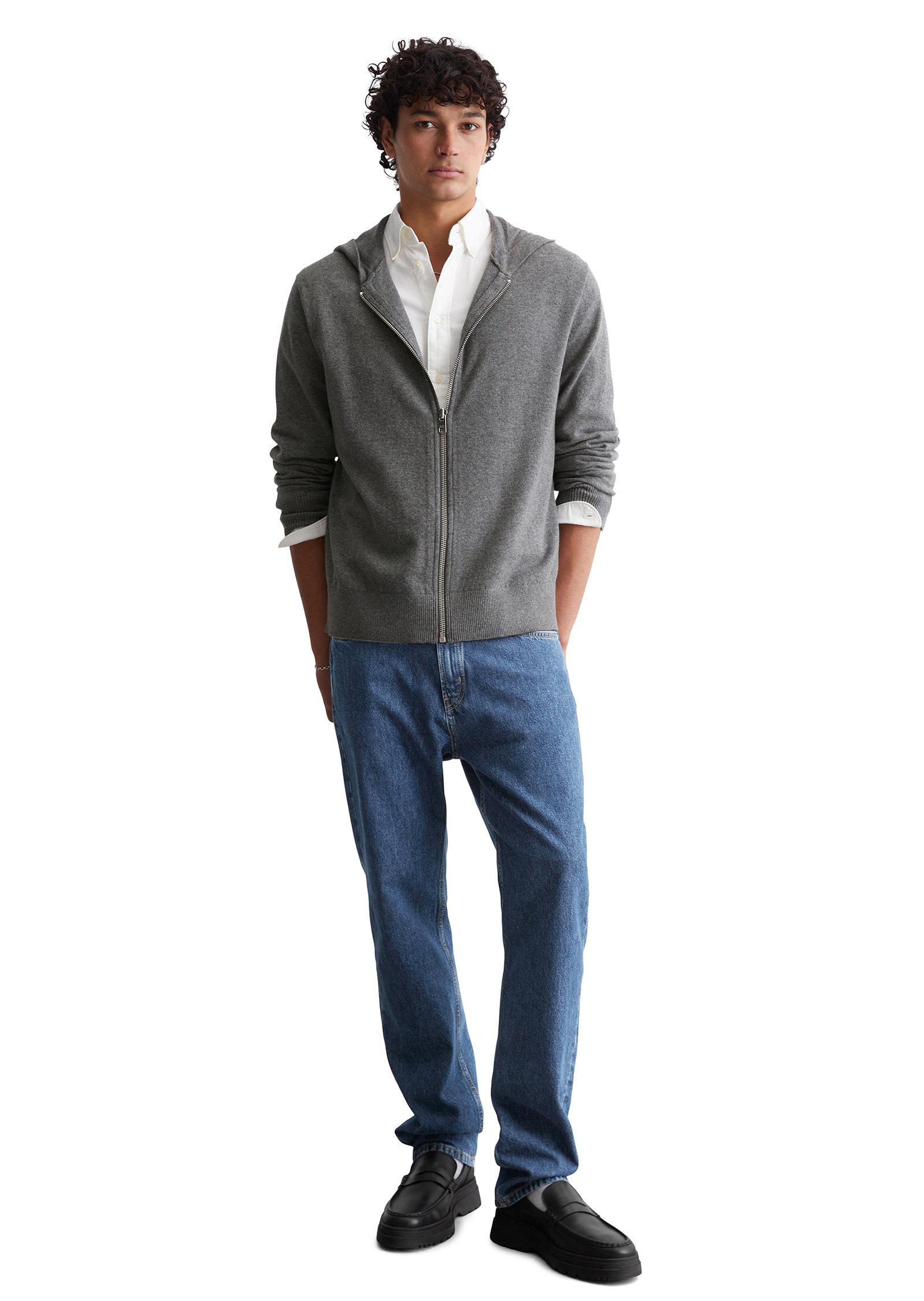 Marc O'Polo DENIM Cardigan »aus softem Bio-Baumwoll-Mix«